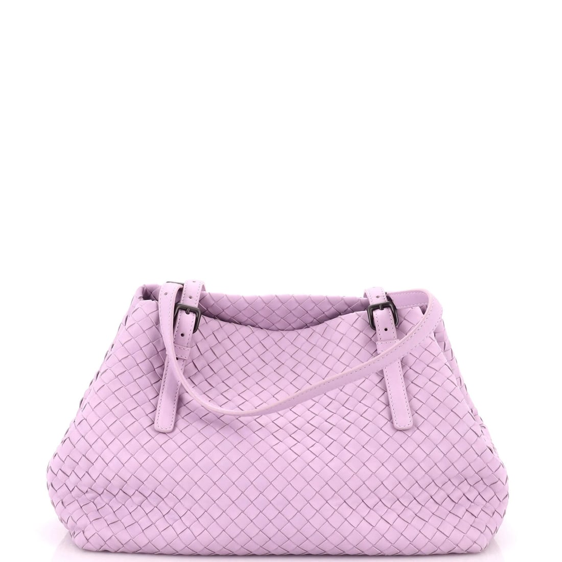 Bottega Veneta A-Shape Tote Intrecciato Nappa Medium: Bottega Veneta A-Shape Tote Intrecciato Nappa Medium The Bottega Veneta A-Shape Tote Intrecciato Nappa Medium is a luxurious purple leather tote with a rich, textured interior. Featuring the iconic