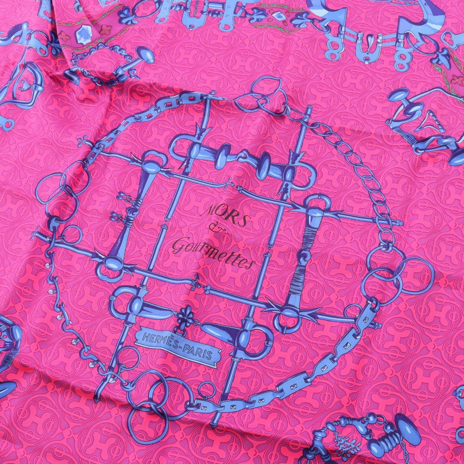 Silk Hermes Scarf - 4