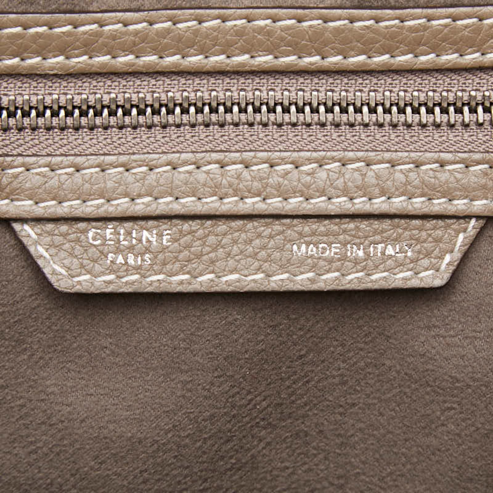 Celine Handbag Leather - 10
