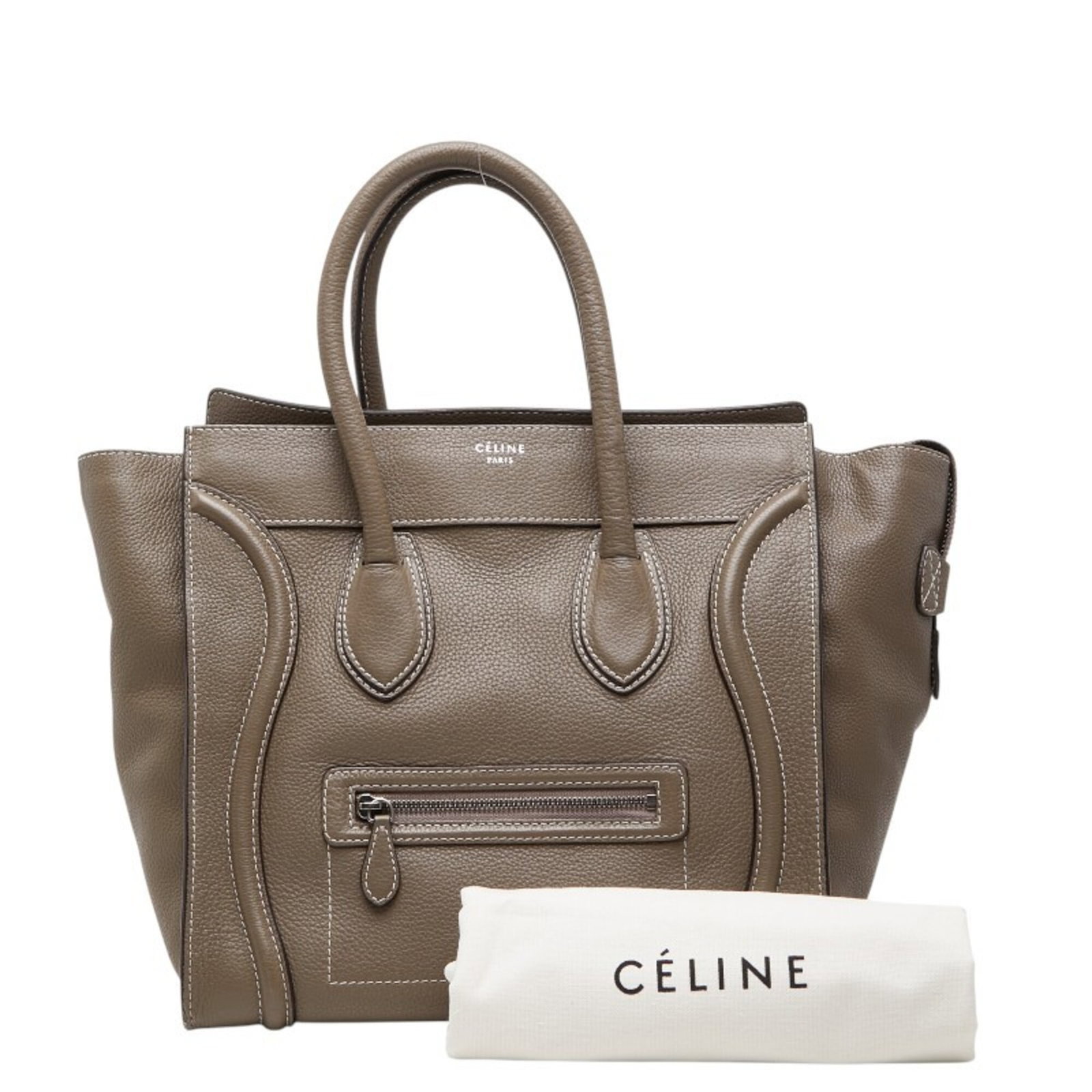 Celine Handbag Leather - 11