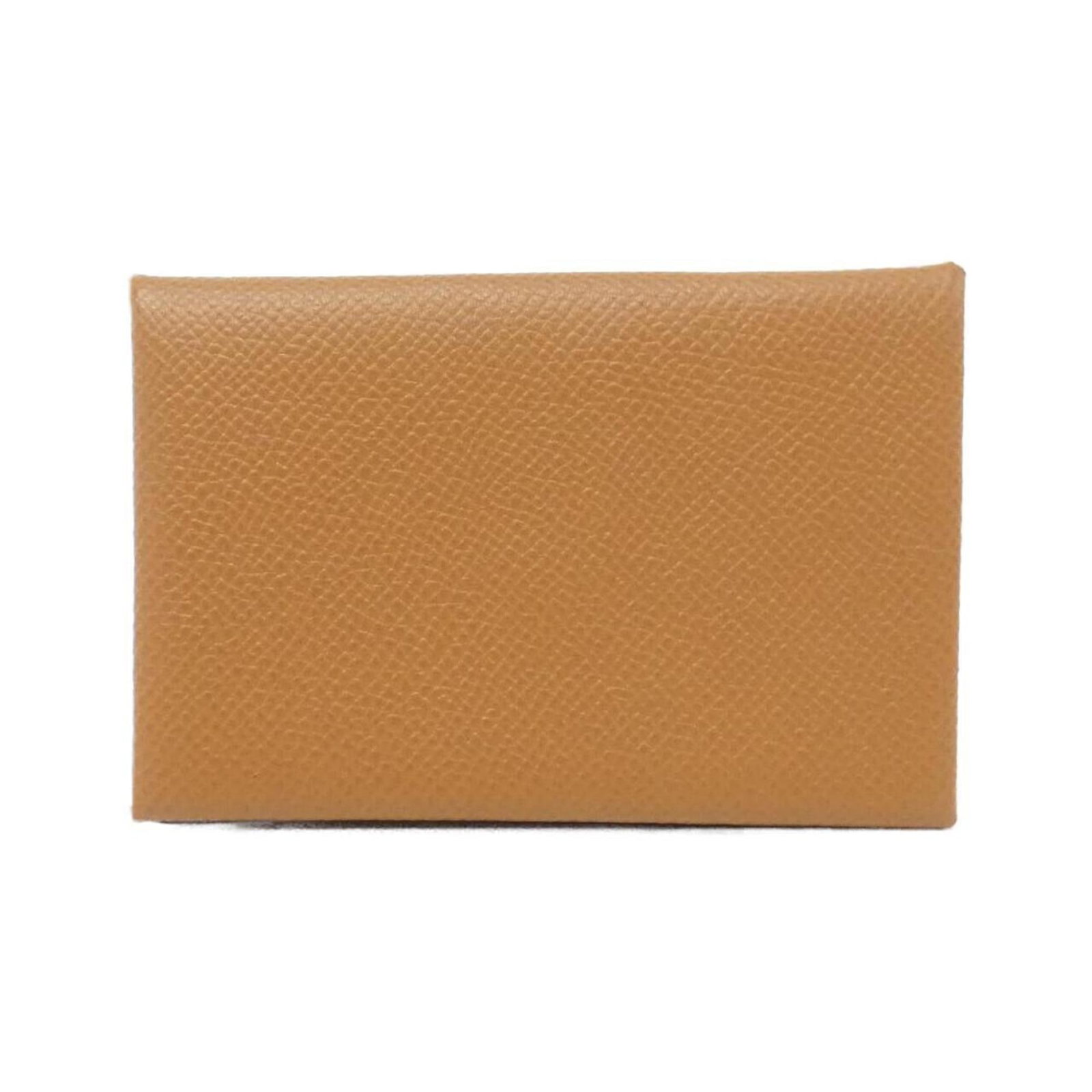 Epsom Leather Card Case Hermes: Epsom Leather Card Case Hermes Epsom leather card case from Hermes, featuring a gold finish and compact size of 7cm x 10.5cm x 1.5cm. This card case is made from high-quality Epsom leather and comes