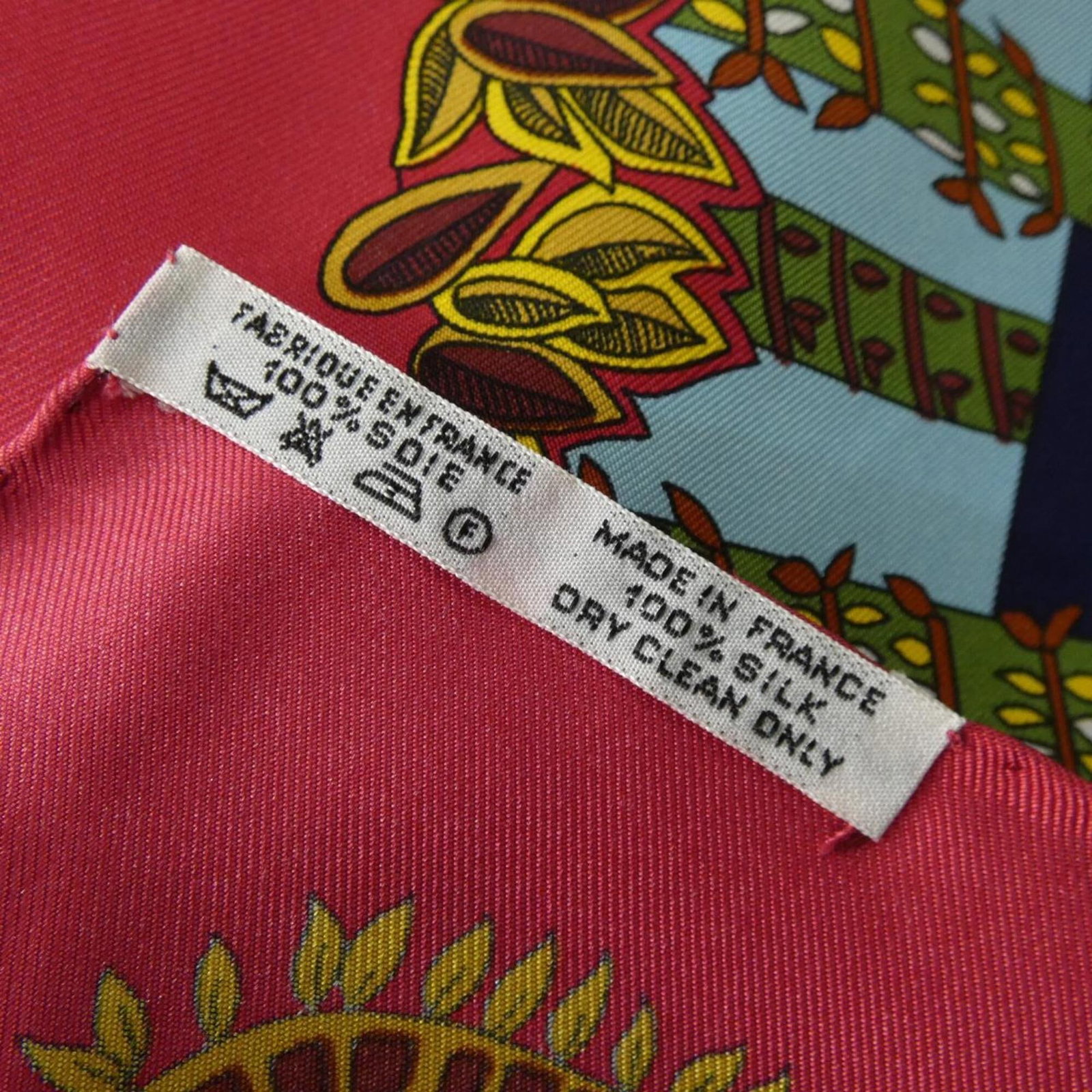 Silk Hermes Scarf - 4