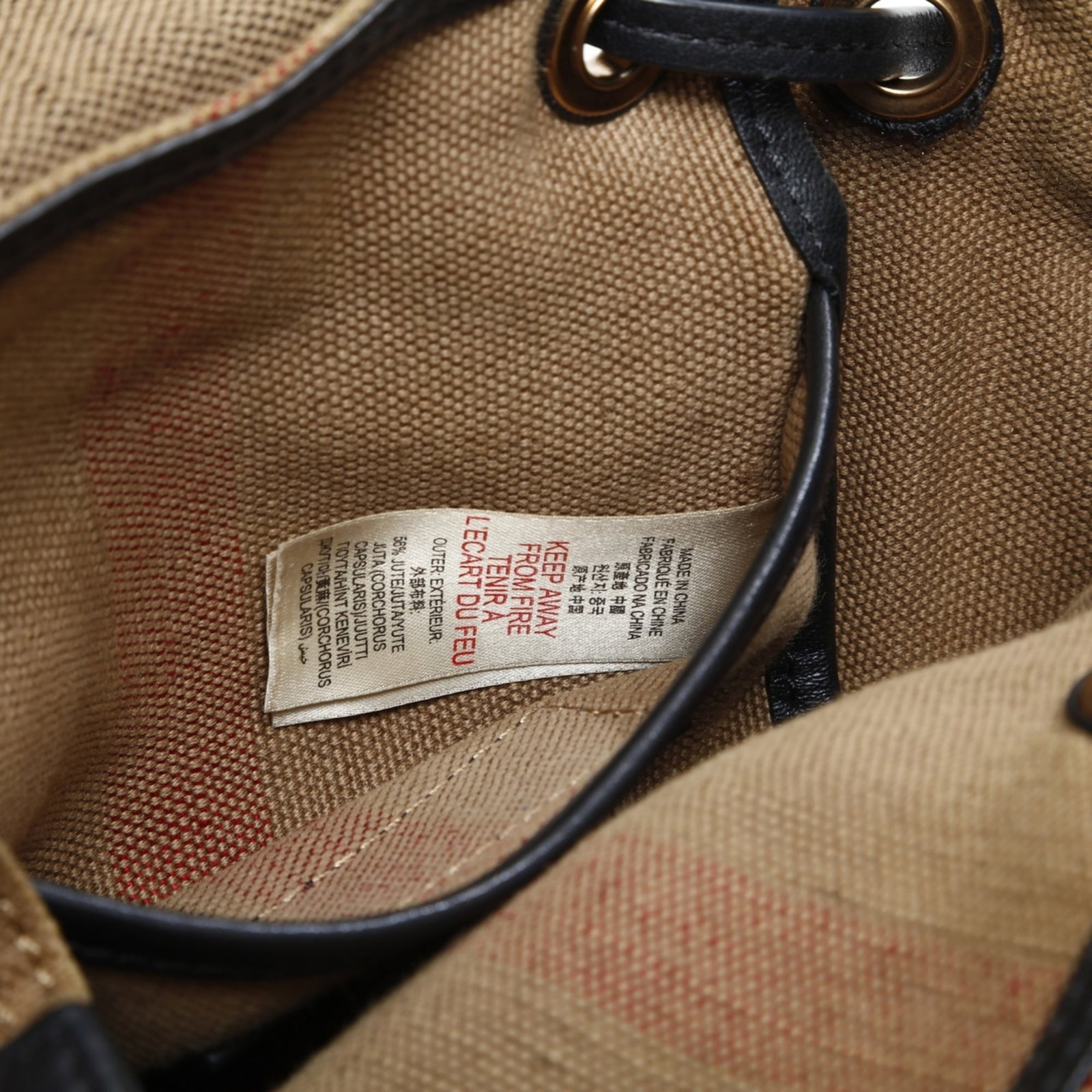 Canvas Backpack Burberry - 12