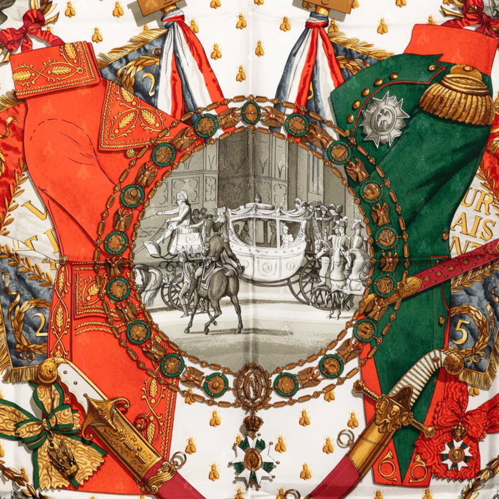 Silk Hermes Scarf - 2