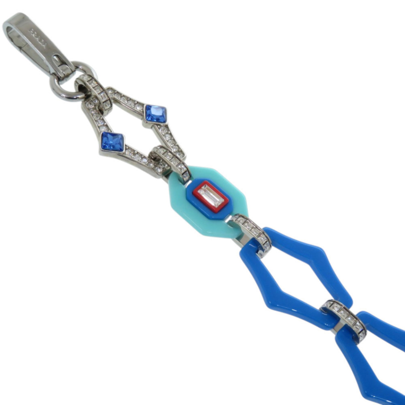 Rhinestone Plastic Strap Prada - 6