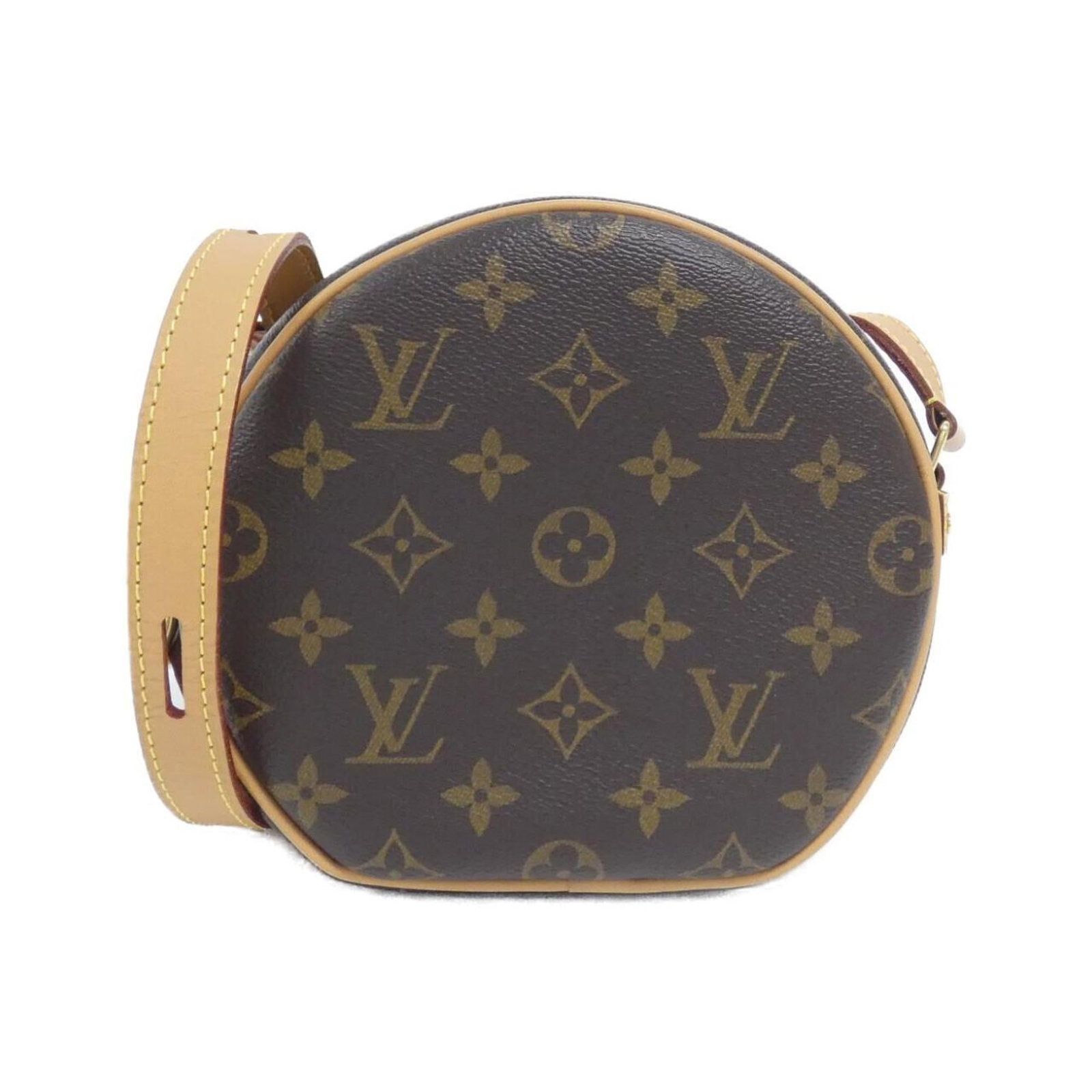 Canvas Coated Louis Vuitton Bag Shoulder: Canvas Coated Louis Vuitton Bag Shoulder Coated canvas construction provides a durable and stylish finish for this Louis Vuitton shoulder bag. Measuring 16cm x 17cm x 7cm, it features a classic