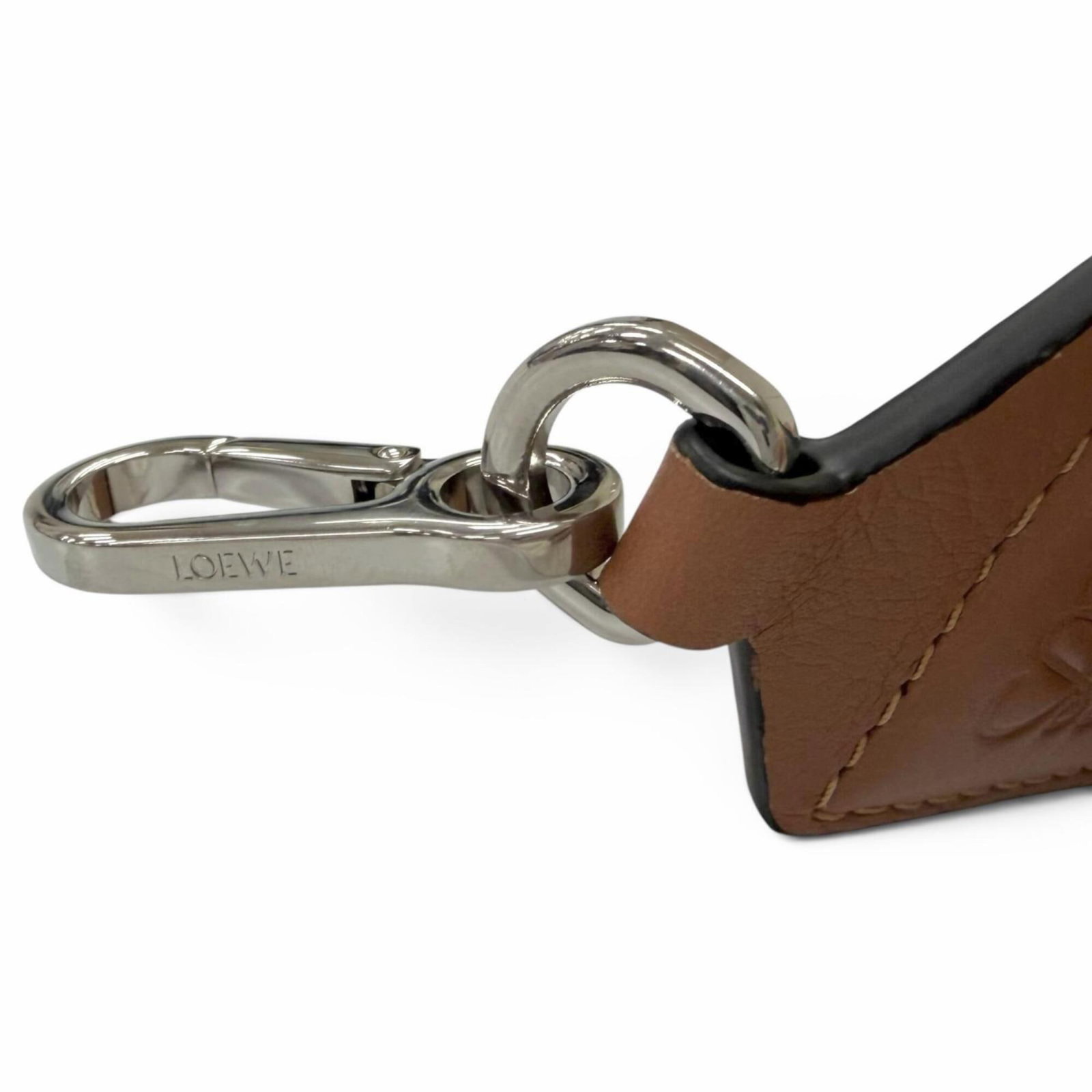 Leather Strap Canvas Loewe - 5