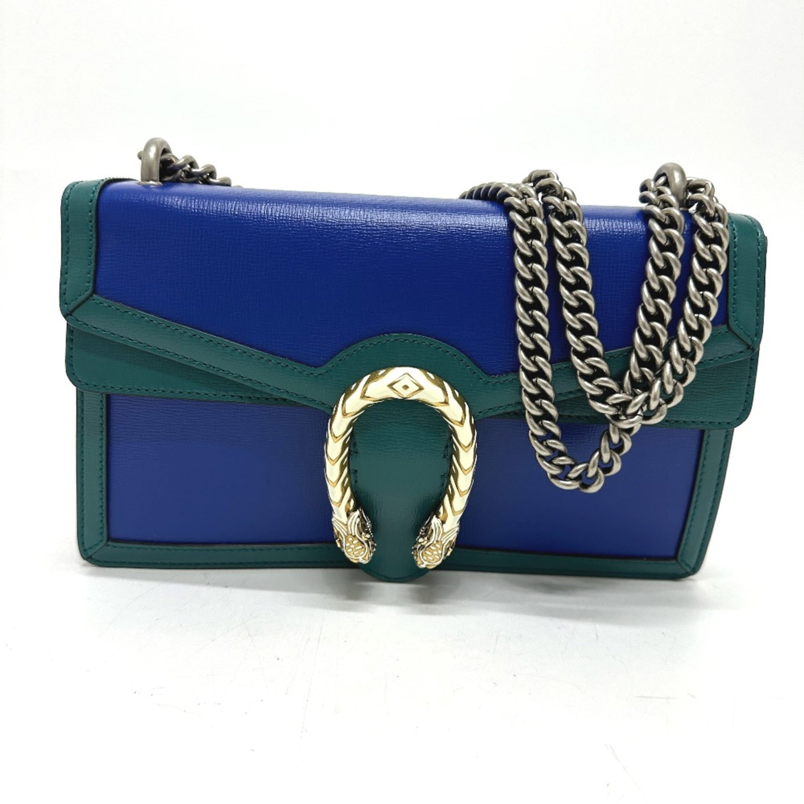 Shoulder Bag Leather: Shoulder Bag Leather Blue Leather Shoulder Bag from Gucci. This shoulder bag features a sleek design with a blue leather material, measuring 28cm x 16.5cm x 8cm. The bag's signature style and