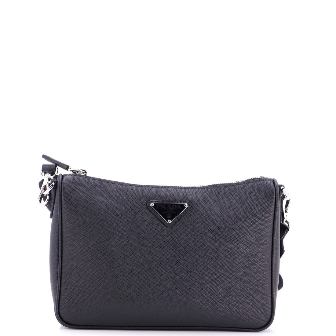 Prada Re-Edition Zip Messenger Bag Saffiano Leather Small: Prada Re-Edition Zip Messenger Bag Saffiano Leather Small Small in size but big on style, this Prada Re-Edition Zip Messenger Bag Saffiano Leather Small is a chic and functional accessory. With its