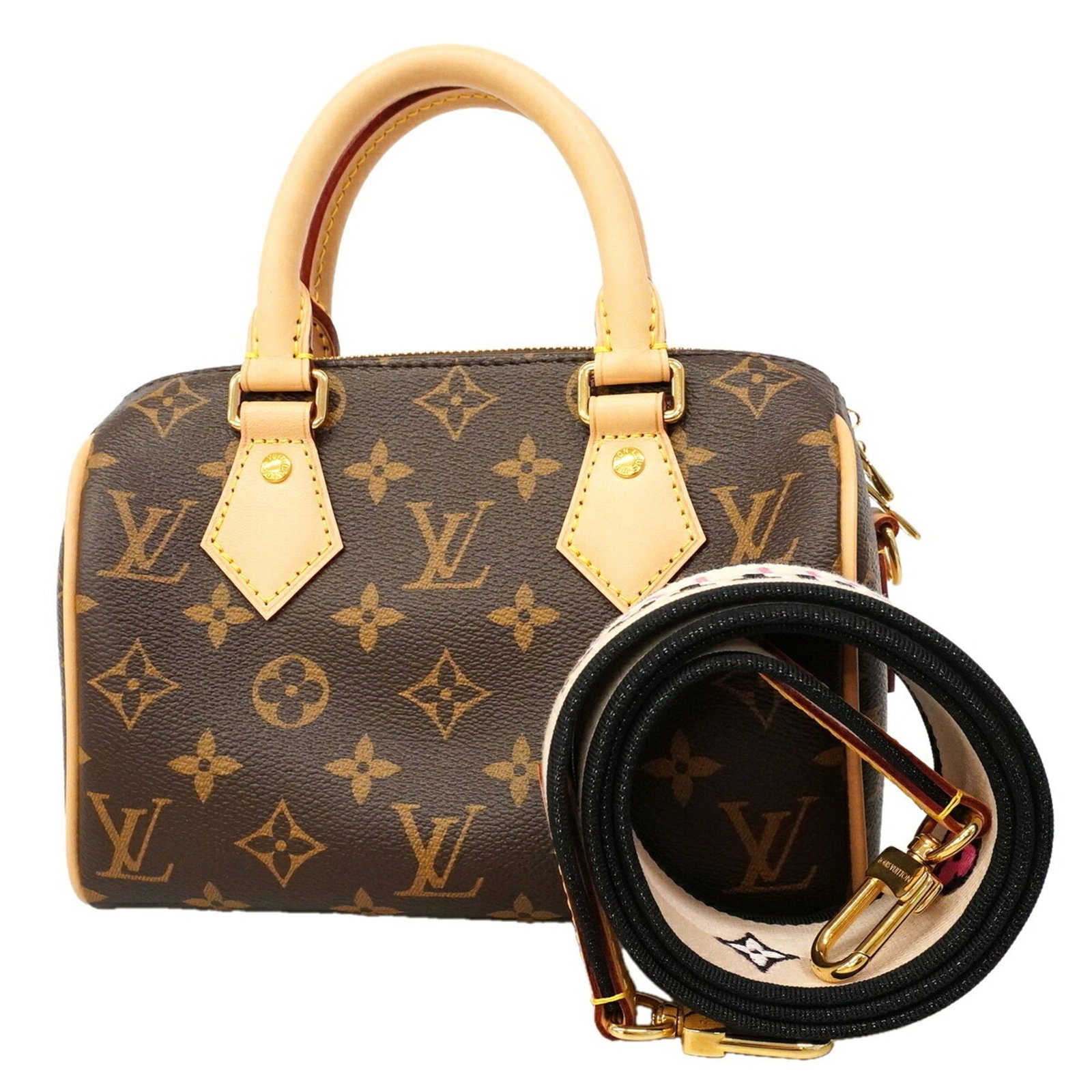 Handbag Louis Vuitton: Handbag Louis Vuitton Brown Louis Vuitton handbag with dimensions 14cm x 20cm x 11.5cm, perfect for everyday use. This stylish bag features a classic design and a durable construction. Item