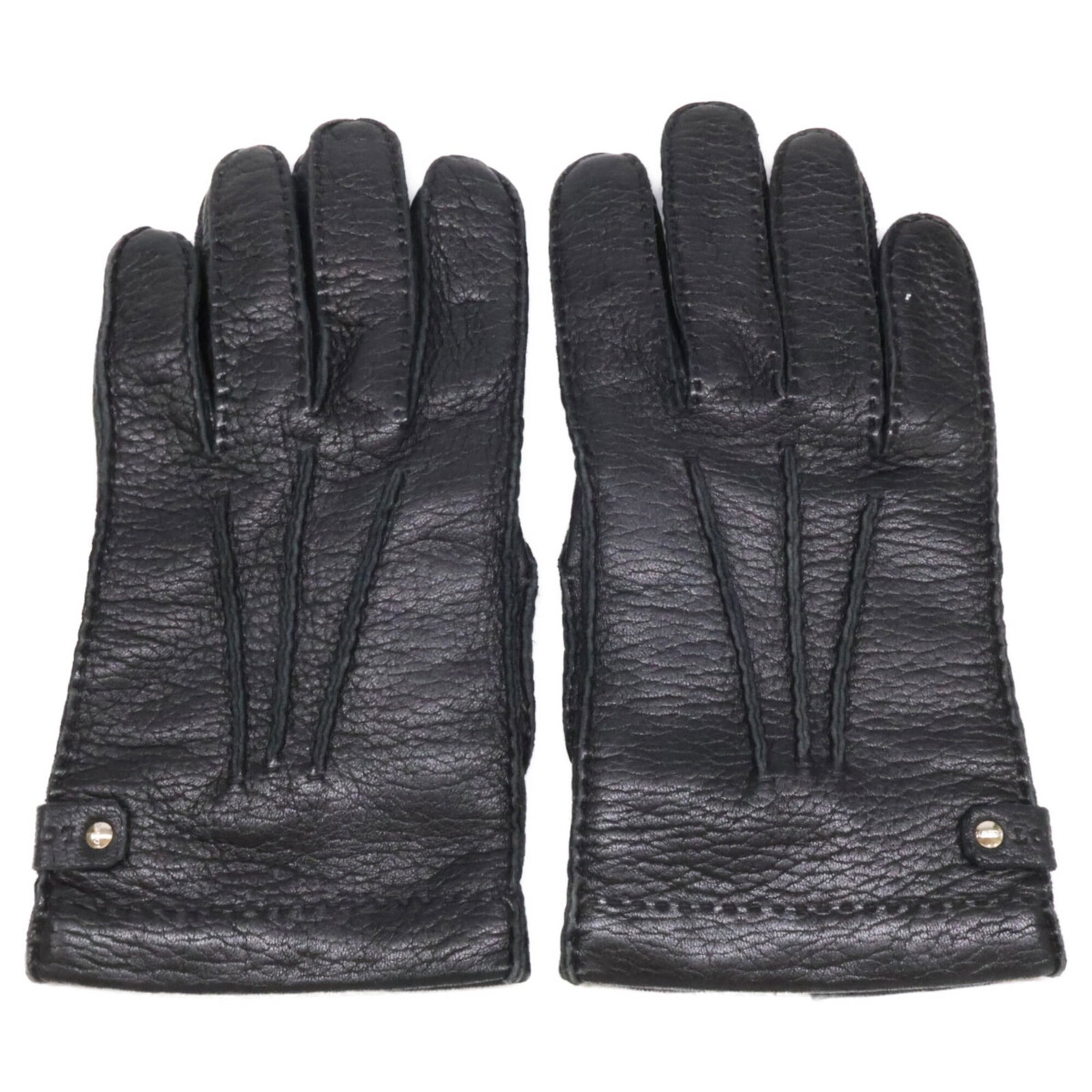 Warm Gloves Leather Loewe (1 of 8)