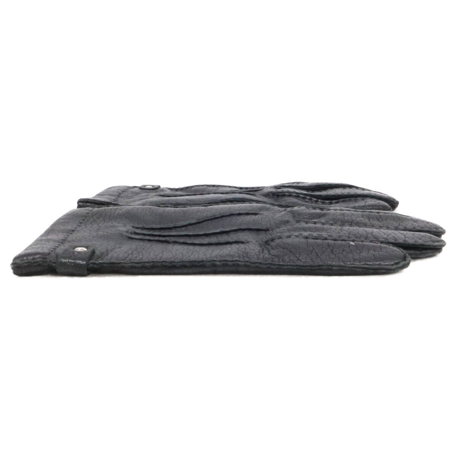 Warm Gloves Leather Loewe - 2