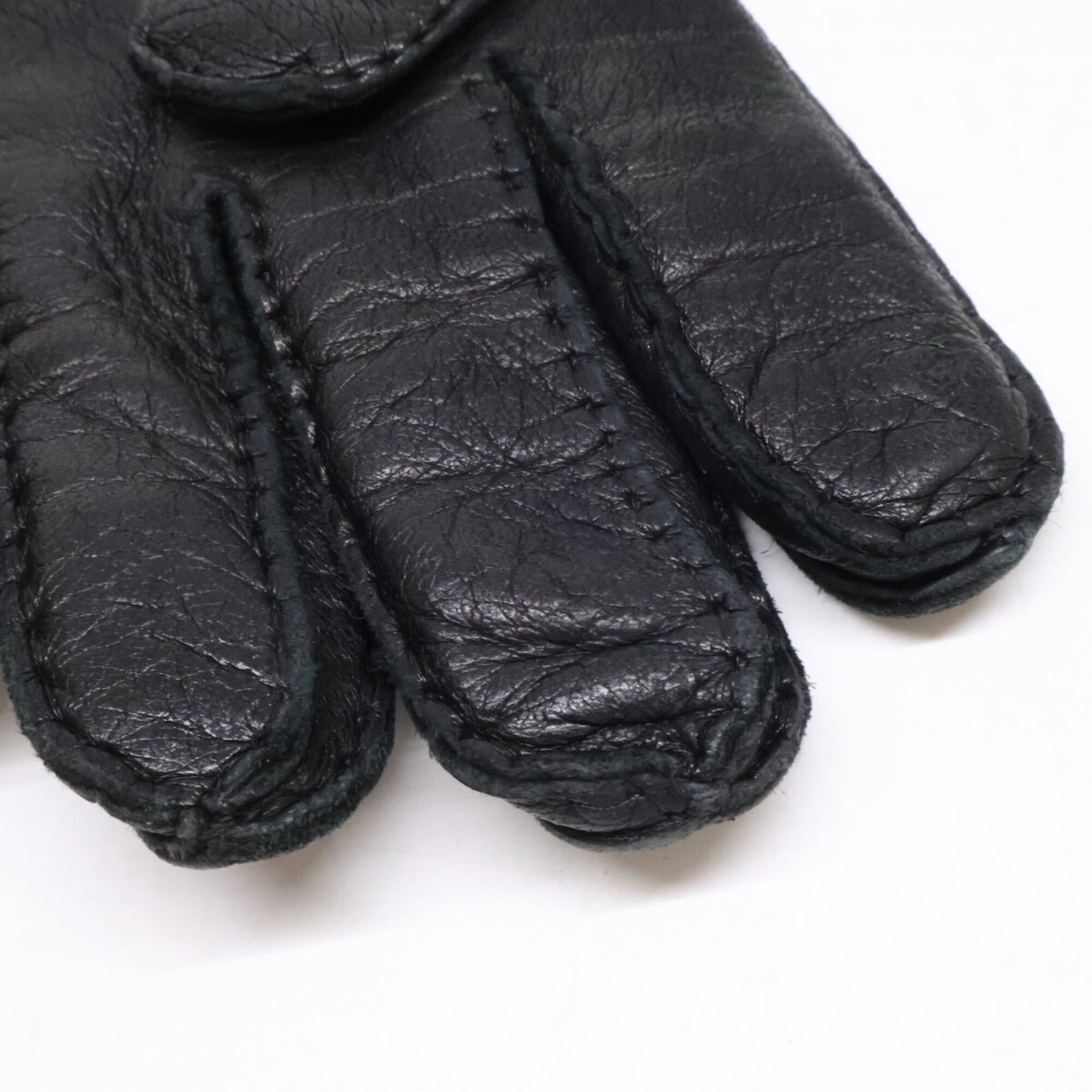 Warm Gloves Leather Loewe - 8