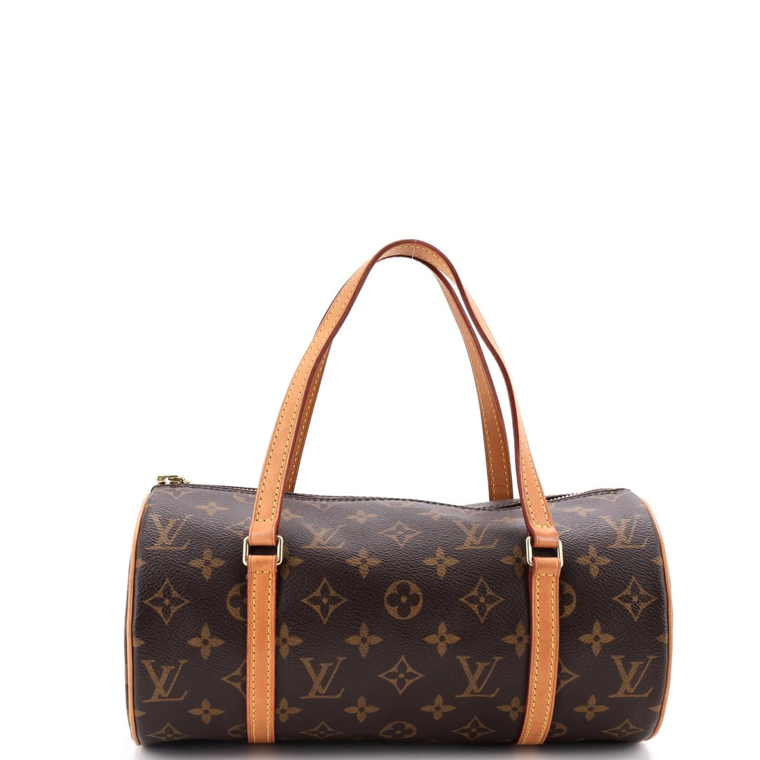 Louis Vuitton Papillon Handbag Monogram Canvas 26: Louis Vuitton Papillon Handbag Monogram Canvas 26 The Louis Vuitton Papillon Handbag Monogram Canvas 26 is a classic satchel with a timeless design. With its brown canvas exterior and gold hardware, t