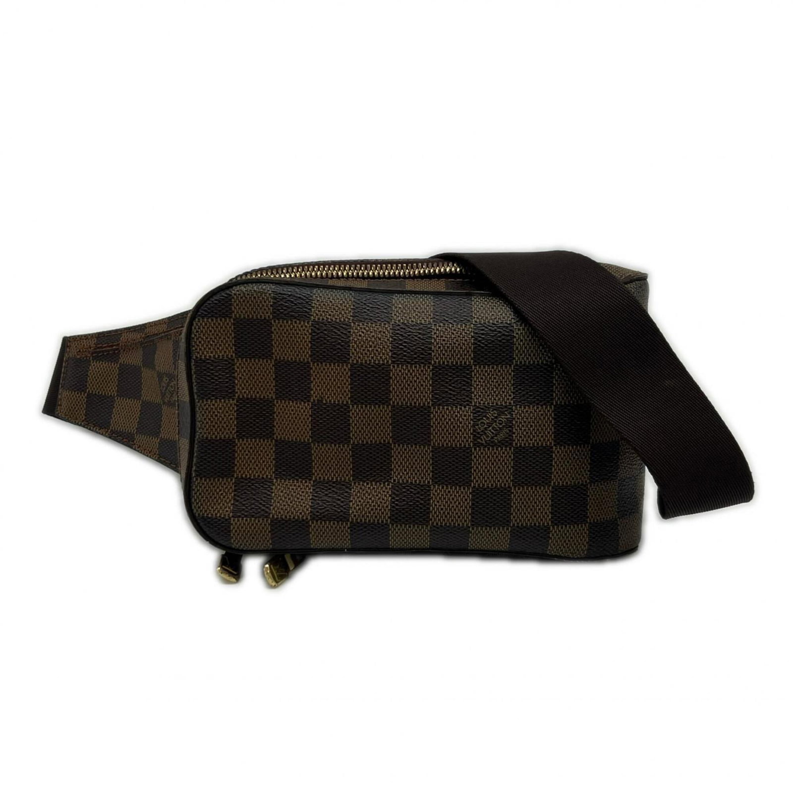 Coated Canvas Leather Louis Vuitton Shoulder Bag: Coated Canvas Leather Louis Vuitton Shoulder Bag Coated canvas and leather come together in this classic Louis Vuitton shoulder bag, available in beige, brown, and Damier canvas patterns. Measuring 19