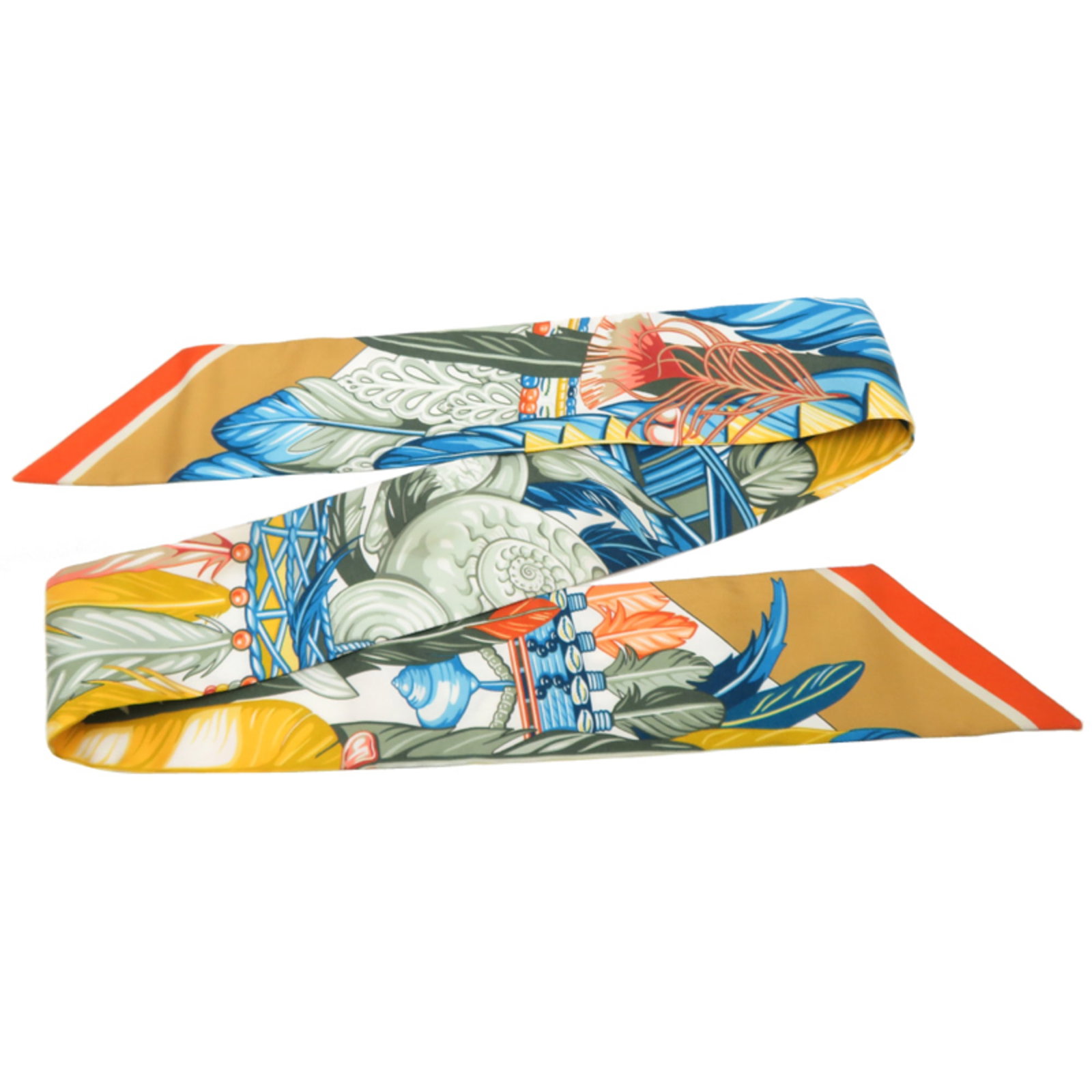 Silk Hermes Scarf - 3