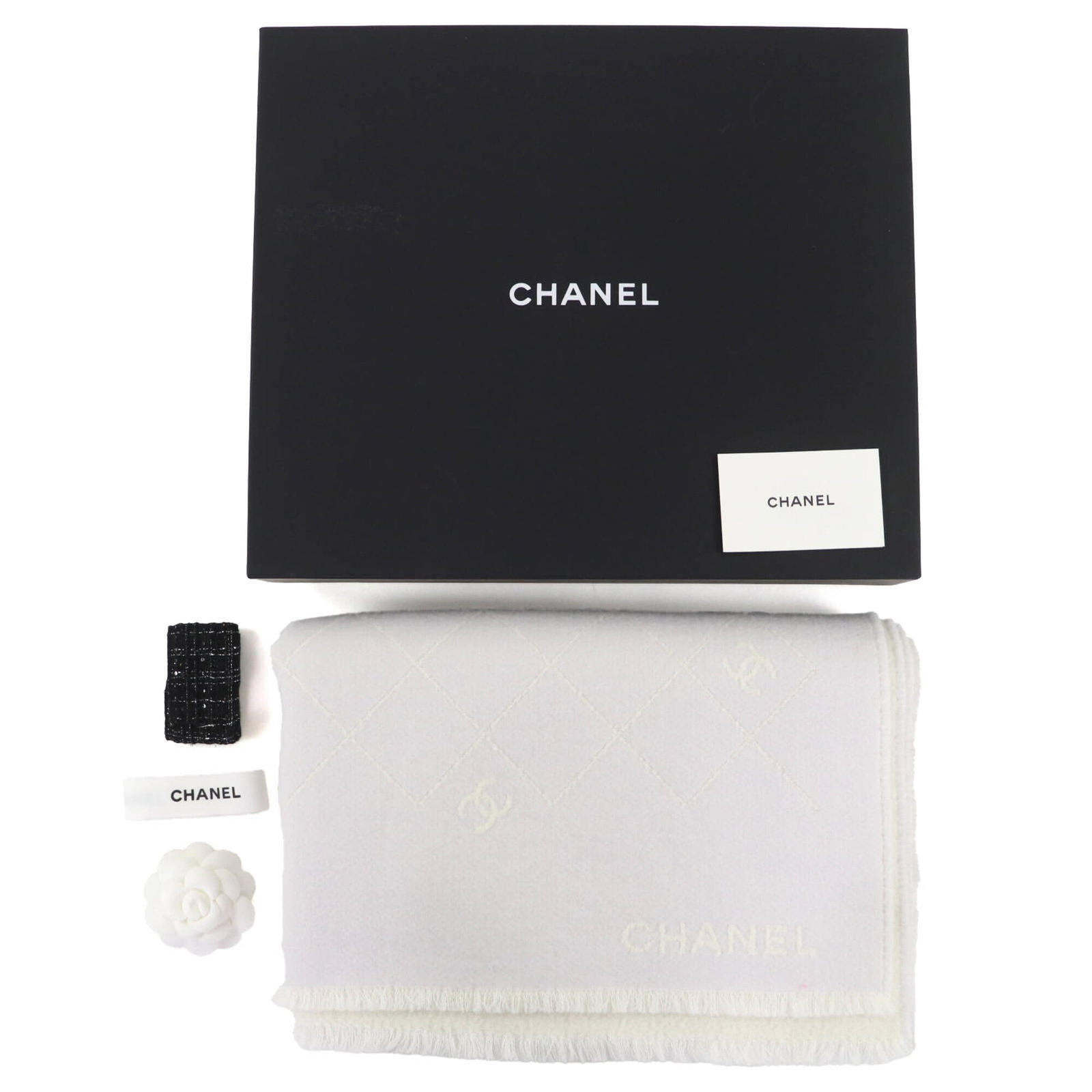 Chanel Stole Wool Nylon - 5