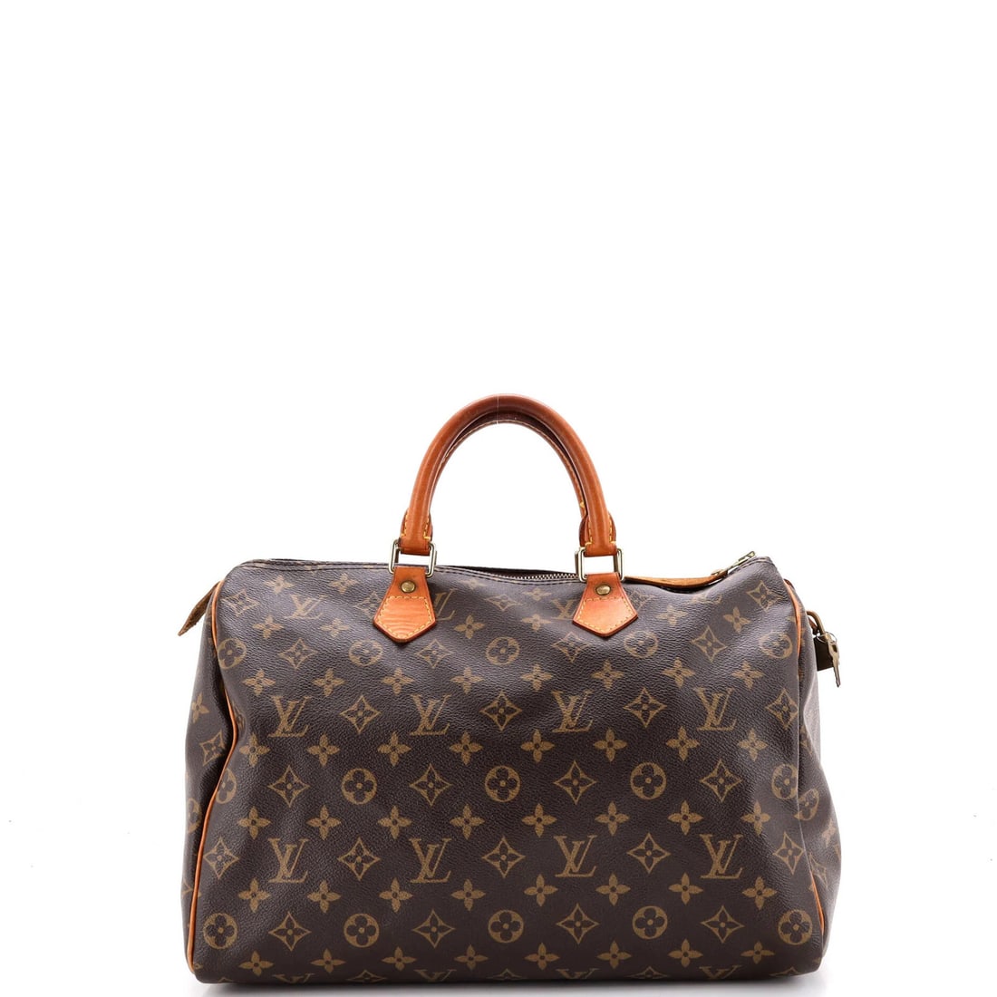 Speedy Handbag Monogram Canvas Louis Vuitton: Speedy Handbag Monogram Canvas Louis Vuitton Speedy Handbag Monogram Canvas Louis Vuitton is a classic 35 size bag with a timeless design. Featuring a canvas coated exterior in brown and gold hardware