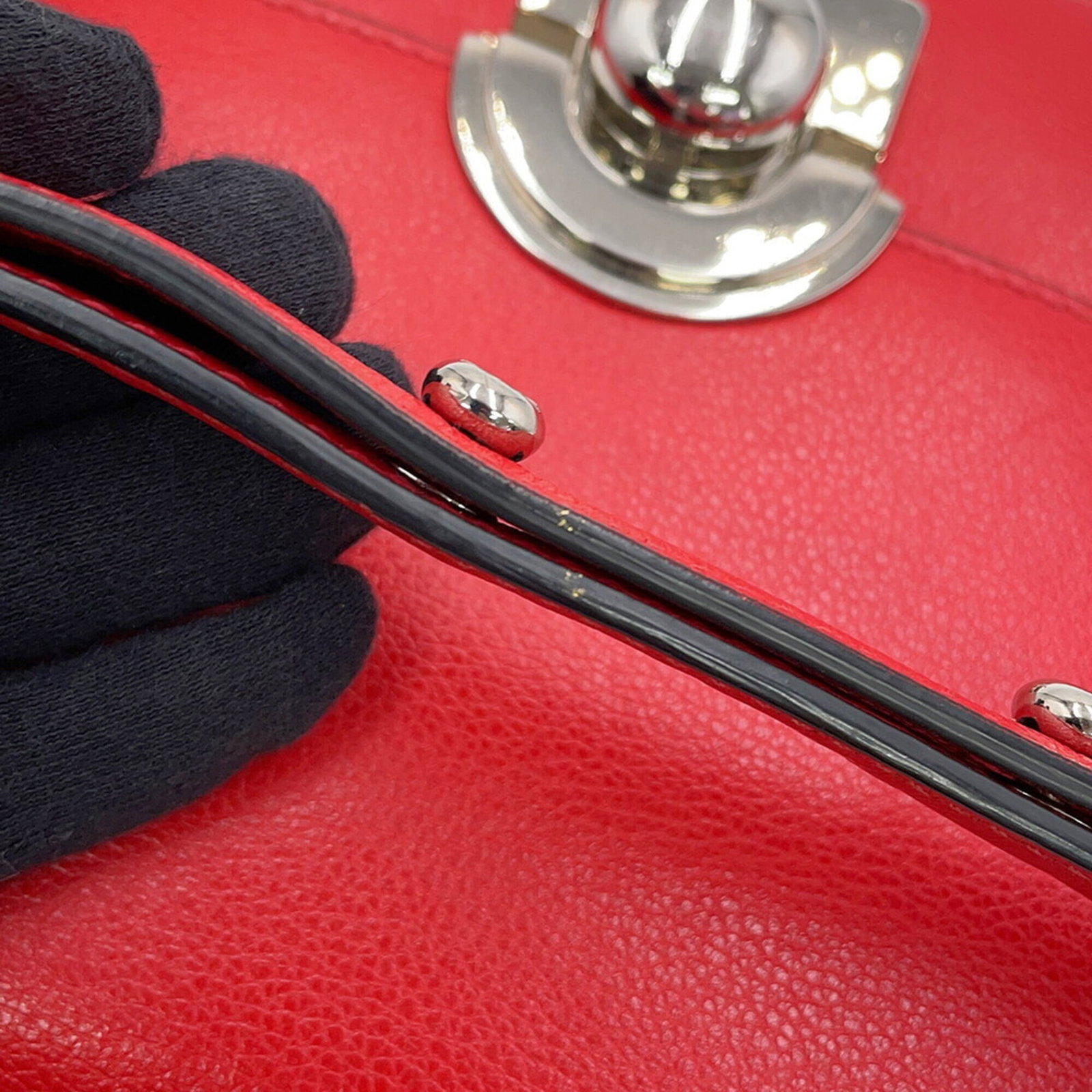 Shoulder Bag Leather Prada - 15