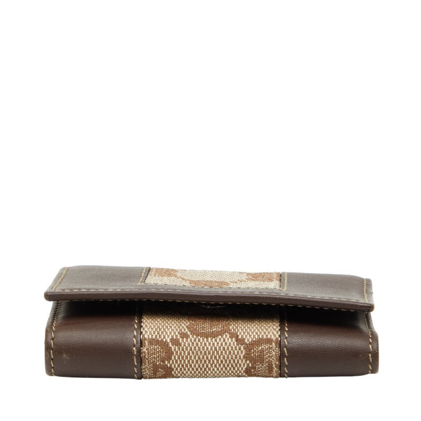 Canvas leather keycase by Gucci - 3