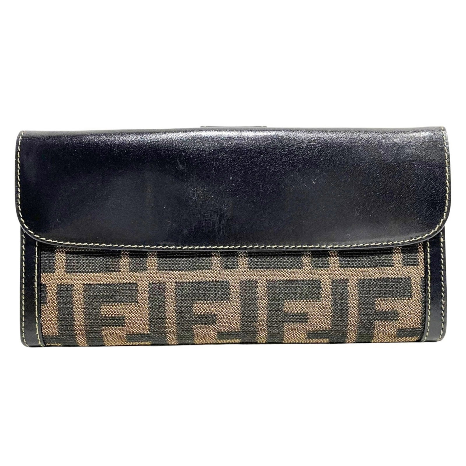 Canvas Leather Bi Fold Wallet Fendi: Canvas Leather Bi Fold Wallet Fendi Canvas Leather Bi Fold Wallet Fendi - A stylish and practical accessory, this bi-fold wallet features a unique combination of canvas and leather materials, with a