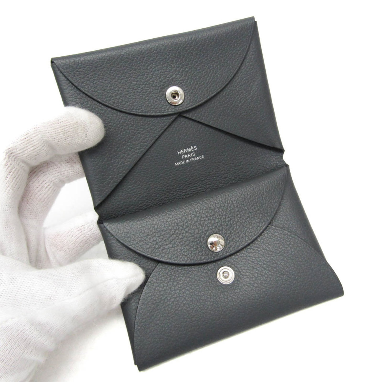 TOGO LEATHER HERMES CARD CASE - 4