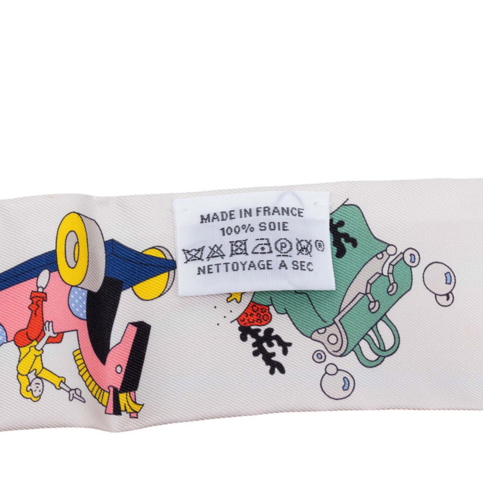 Silk Hermes Scarf - 4