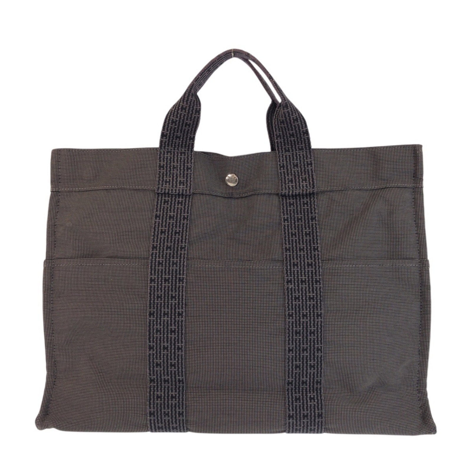 Polyamide Polyester Bag Tote Handbag Hermes - 2