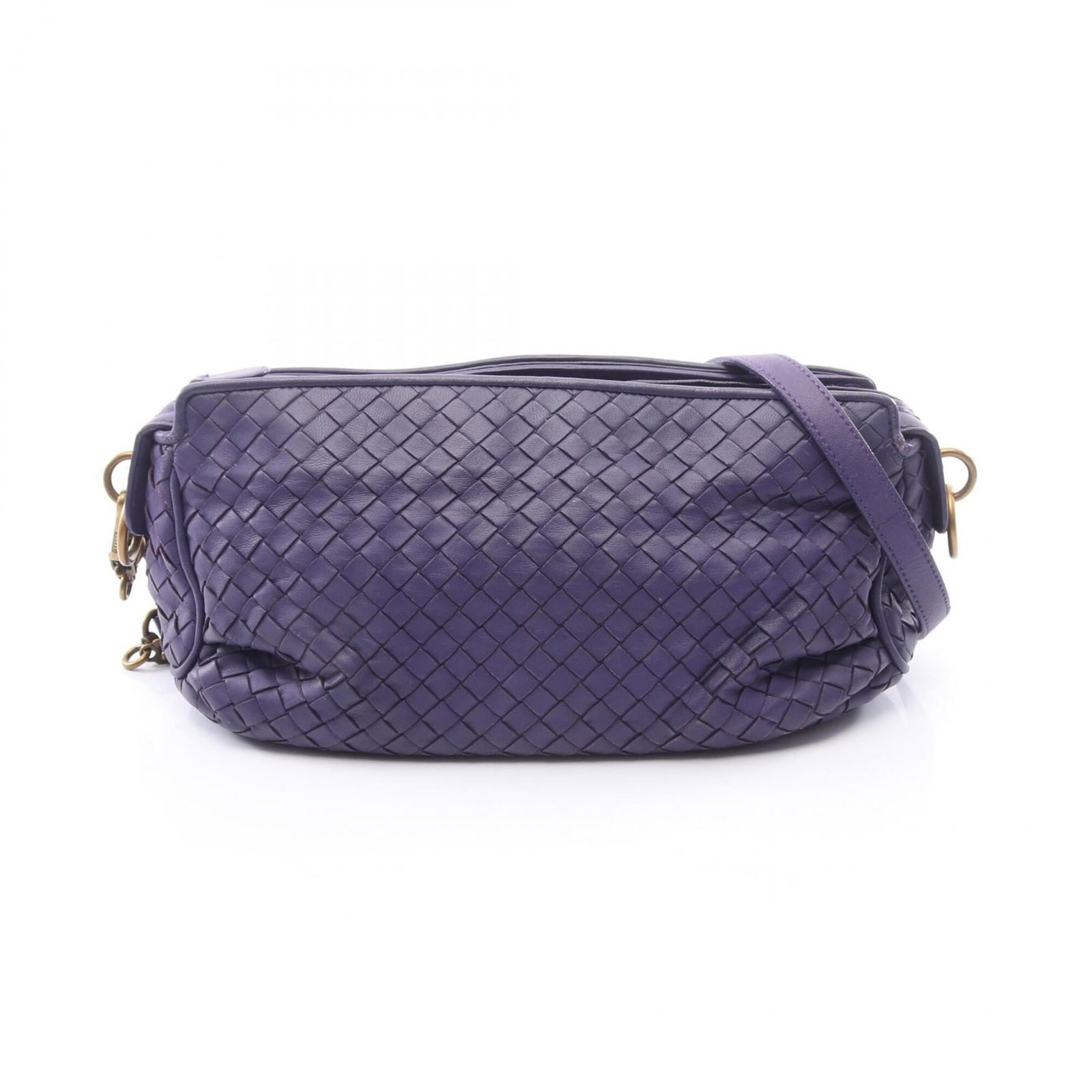 Intrecciato Bag Veneta Bottega: Intrecciato Bag Veneta Bottega Intrecciato Bag Veneta Bottega is a beautiful shoulder bag with a rich purple color. Made from the signature Intrecciato material, this bag boasts a unique woven design