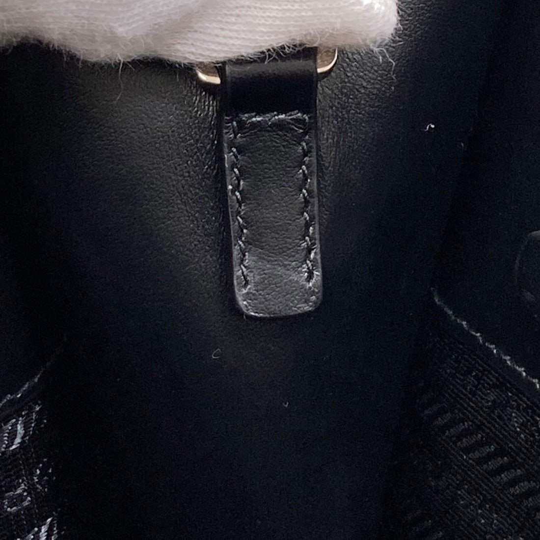 Calf Handbag Prada Logo - 12