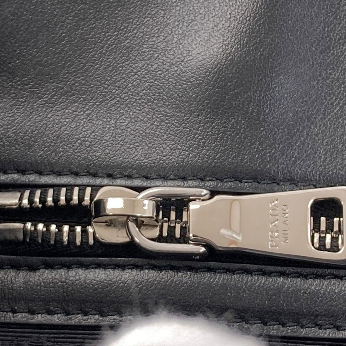Calf Handbag Prada Logo - 15