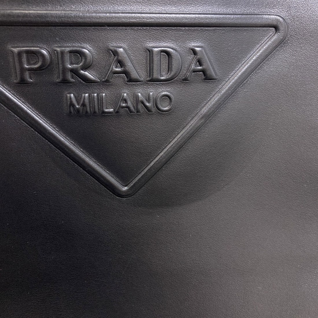 Calf Handbag Prada Logo - 16