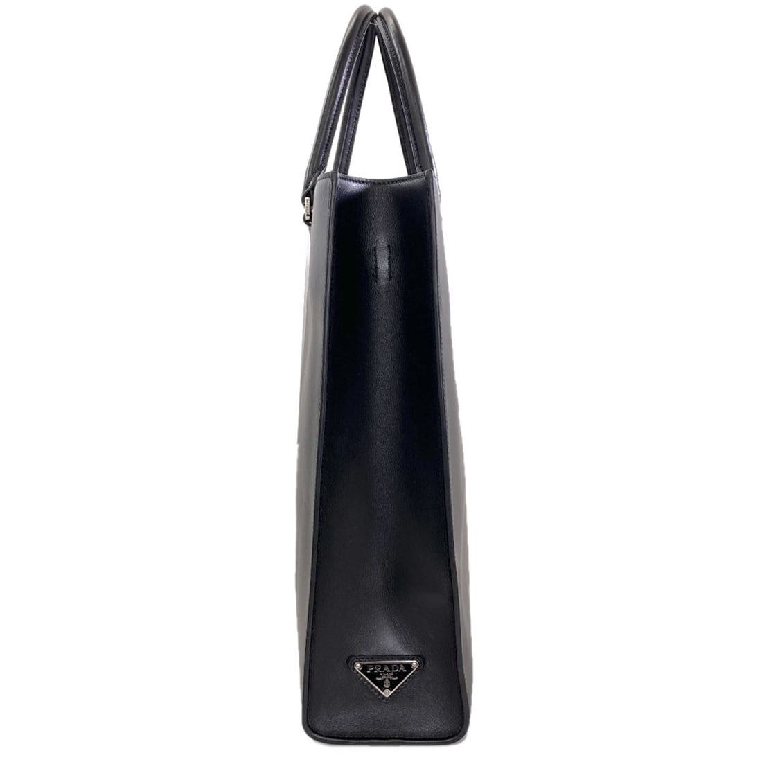 Calf Handbag Prada Logo - 3