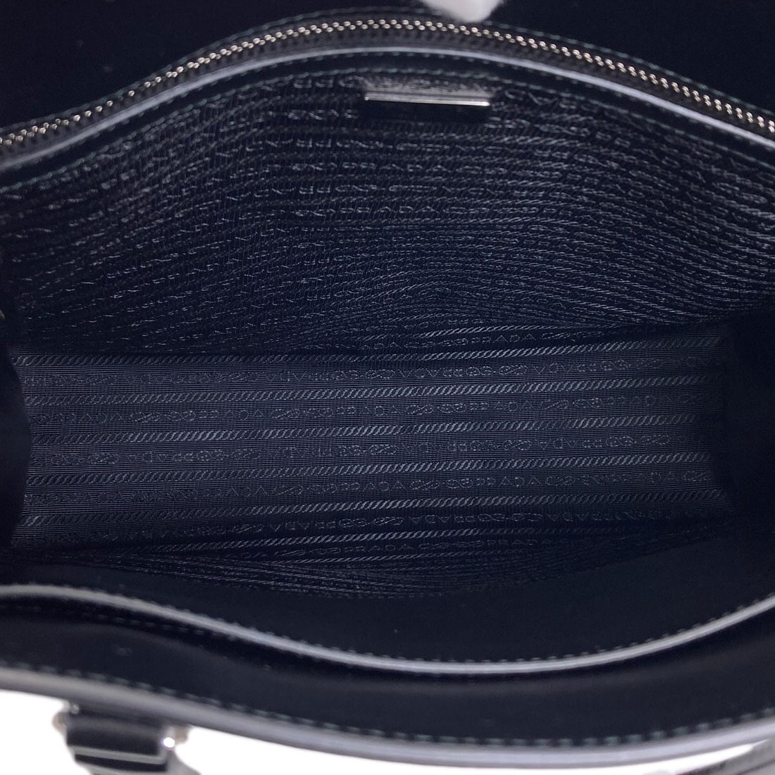 Calf Handbag Prada Logo - 5