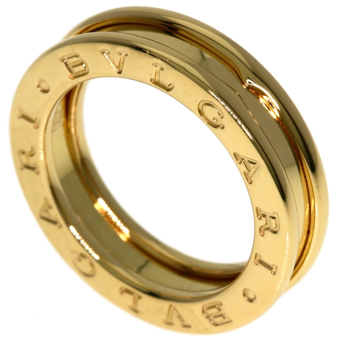 Bvlgari B.Zero1 1 Band #49 Ring K18 Yellow Gold: Bvlgari B.Zero1 1 Band #49 Ring K18 Yellow Gold K18 Yellow Gold Bvlgari B.Zero1 1 Band #49 Ring. This 5(US) ring features K18 Yellow Gold and bears a signature. Made from high-quality K18 Yellow Gold,