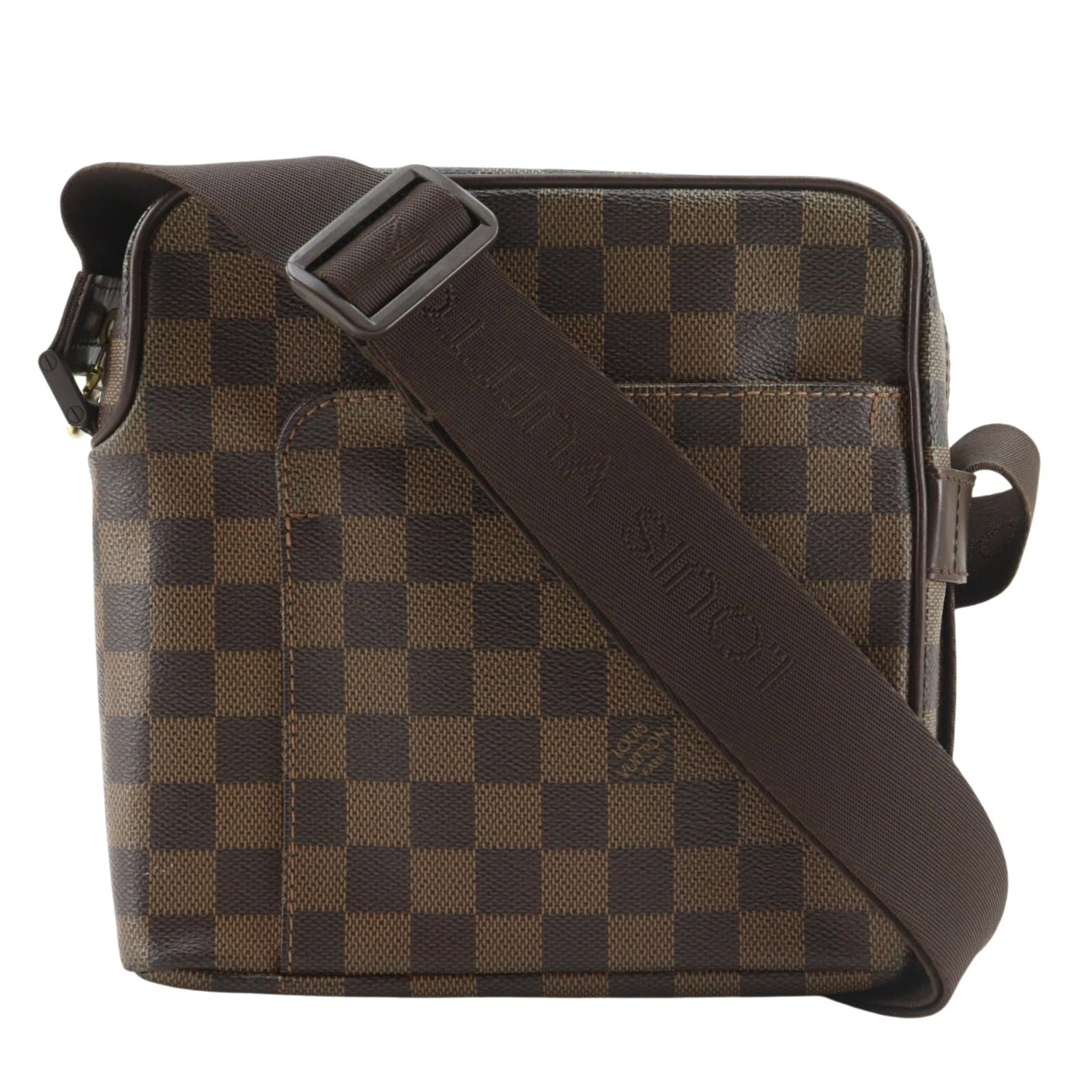 Shoulder Bag Damier Canvas By Louis Vuitton: Shoulder Bag Damier Canvas By Louis Vuitton Damier Canvas by Louis Vuitton Shoulder Bag. This iconic bag features the classic Damier pattern in a timeless brown color, made from high-quality Damier