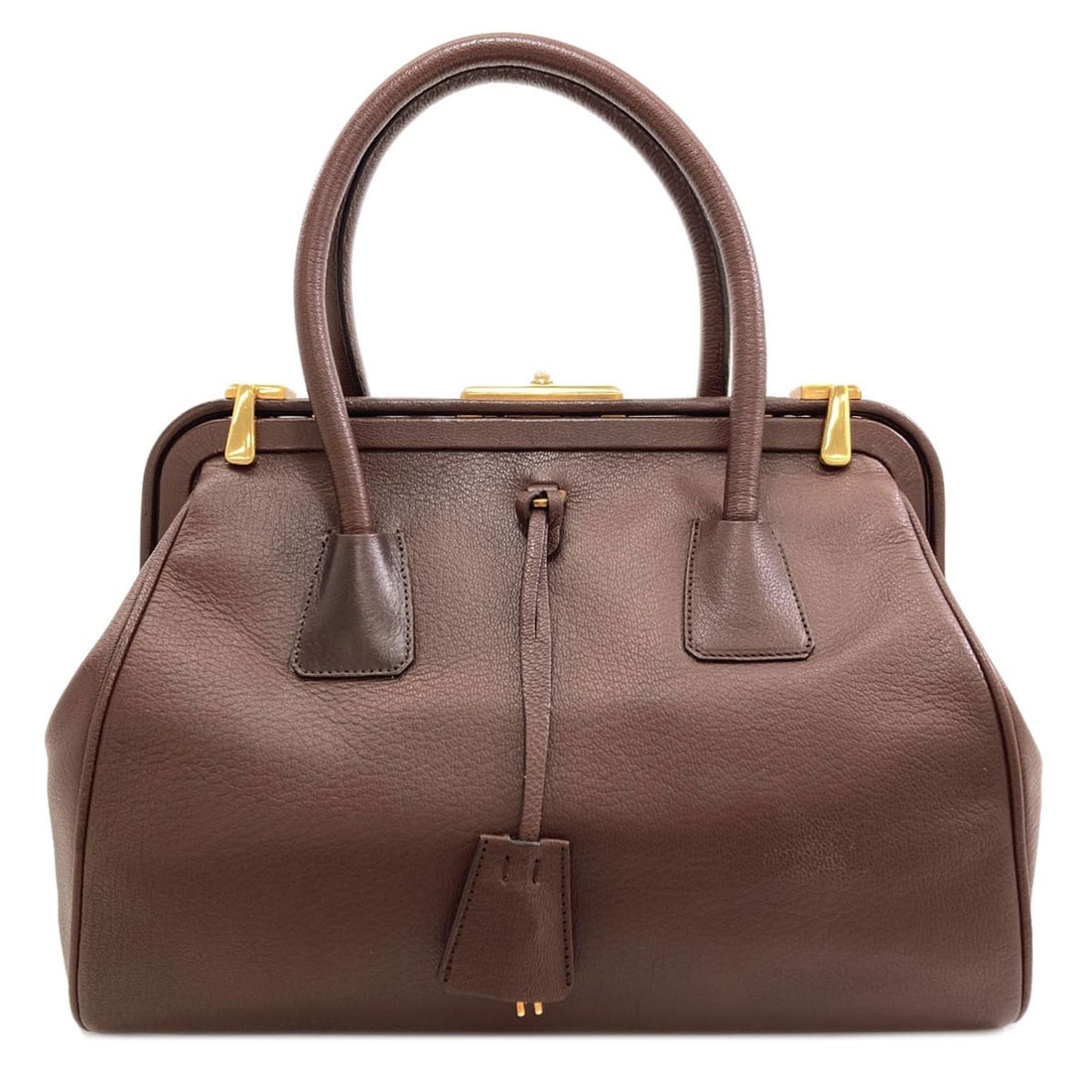 Bag Handbag Calf Doctor'S Bag Prada: Bag Handbag Calf Doctor'S Bag Prada Item Specifics: Brand: PRADA Style: Handbag Color: Brown Type: Handbag Exterior Color: Brown Exterior Material: Calf Product Disclaimer: Pre-owned unless stated. Ex