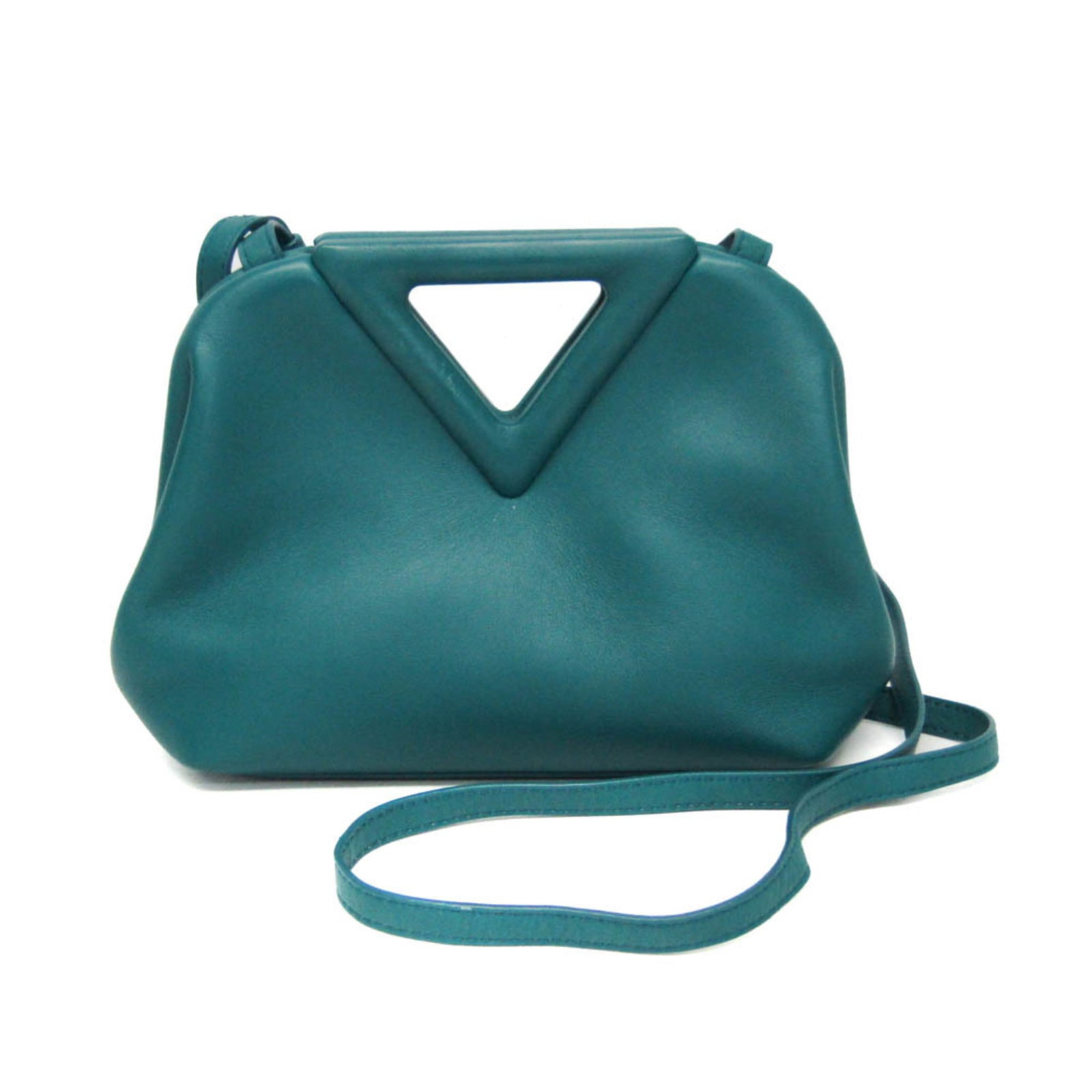 Veneta Leather Handbag Bag Shoulder: Veneta Leather Handbag Bag Shoulder The Bottega Veneta Point Small shoulder bag is a stylish and compact leather handbag, measuring 17cm x 23cm x 7cm, with a magnet closure and adjustable strap