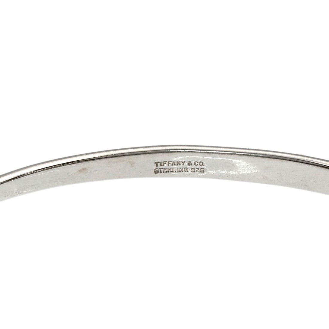 Tiffany Co Double Loop Silver Bracelet - 4