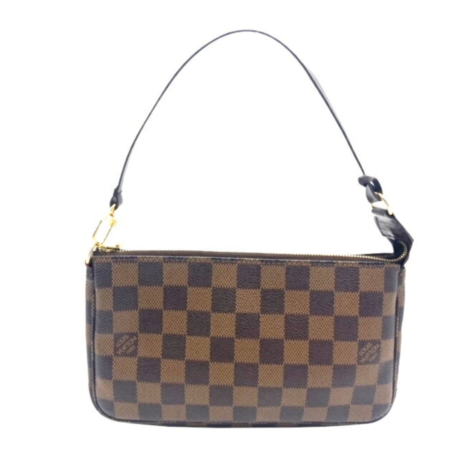 Damier Canvas Handbag Louis Vuitton: Damier Canvas Handbag Louis Vuitton Damier Canvas Handbag Louis Vuitton - A timeless and iconic design, this handbag features the classic Damier Canvas pattern in Ebene, a signature color combination