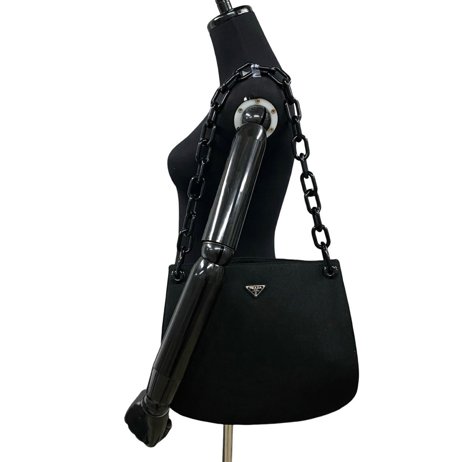 Prada Shoulder Bag Canvas Plastic - 2