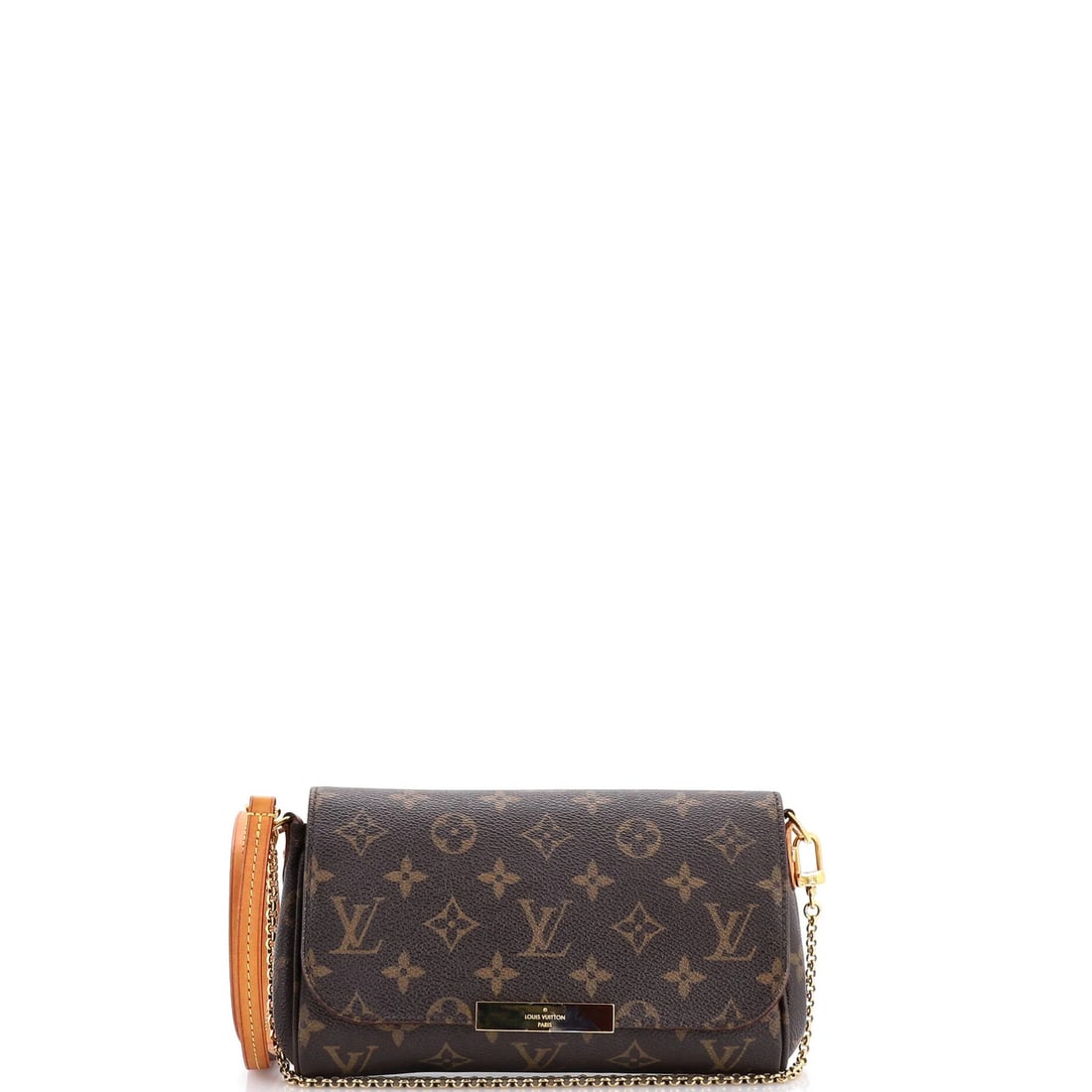 Favorite Handbag Canvas Monogram Louis Vuitton: Favorite Handbag Canvas Monogram Louis Vuitton Canvas Coated Louis Vuitton Monogram Favorite Handbag in Brown. This classic clutch features a timeless design with a brown canvas exterior, adorned