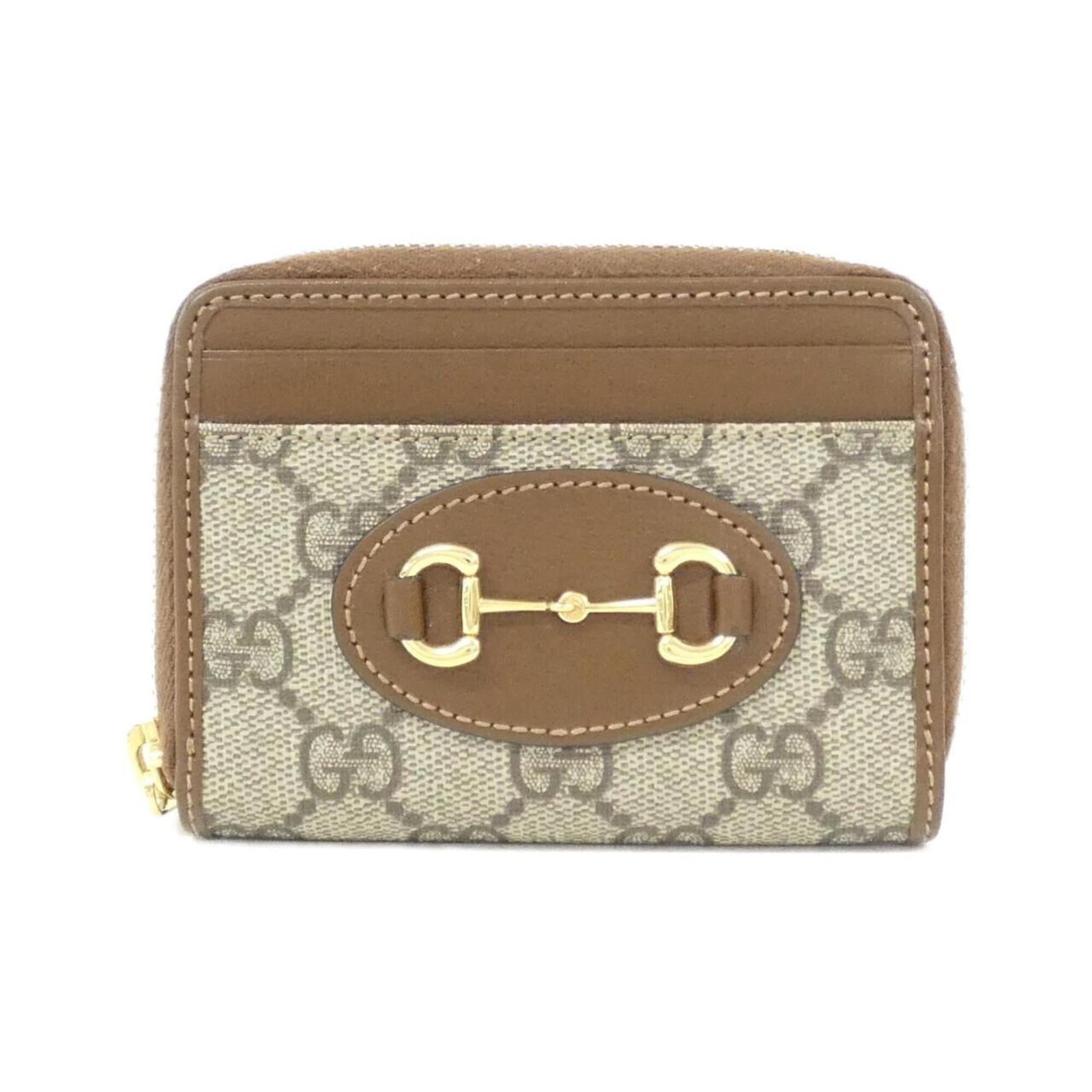 Gucci Coin Purse/ Coin Case Gg Supreme Canvas: Gucci Coin Purse/ Coin Case Gg Supreme Canvas Gucci Coin Purse/ Coin Case Gg Supreme Canvas is a stylish accessory made from GG Supreme canvas, featuring a classic design with a beige and brown color 
