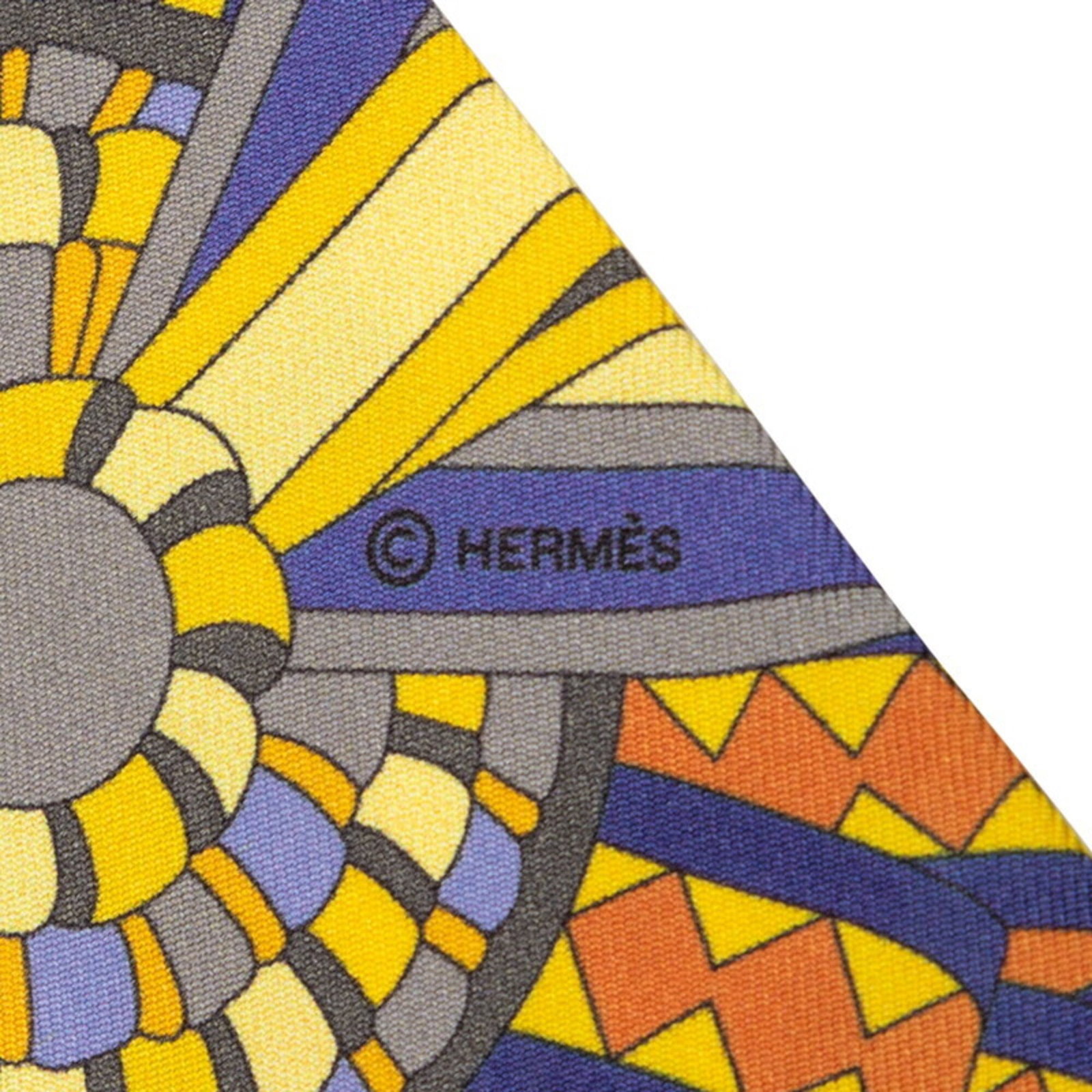 Silk Hermes Scarf - 3