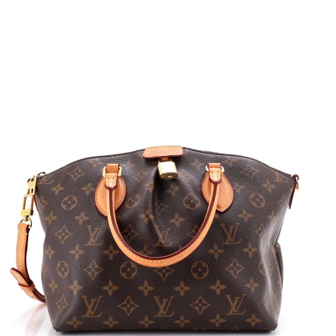 Monogram Canvas Boetie Tote Zipped Louis Vuitton: Monogram Canvas Boetie Tote Zipped Louis Vuitton Brown Monogram Canvas Boetie Zipped Tote with Gold Hardware, featuring a classic top handle design and scuffs on the exterior, this Louis Vuitton