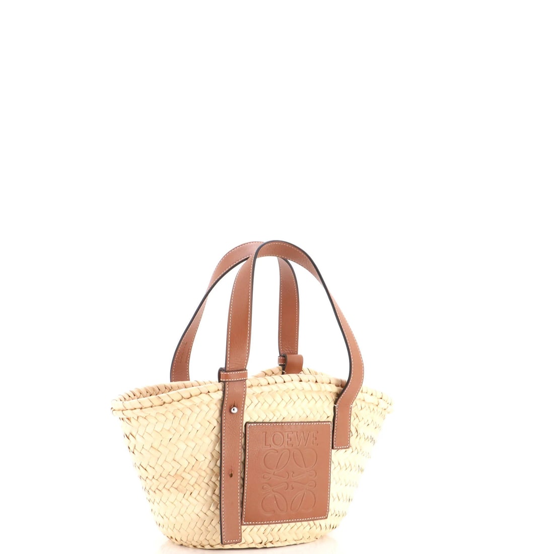 Loewe Raffia Small Basket Tote - 2