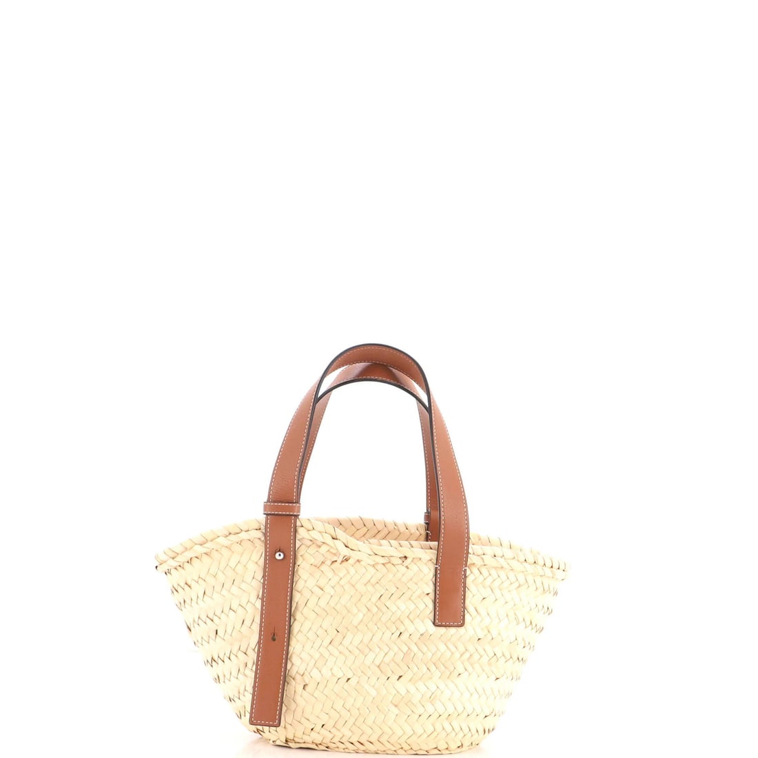 Loewe Raffia Small Basket Tote - 3