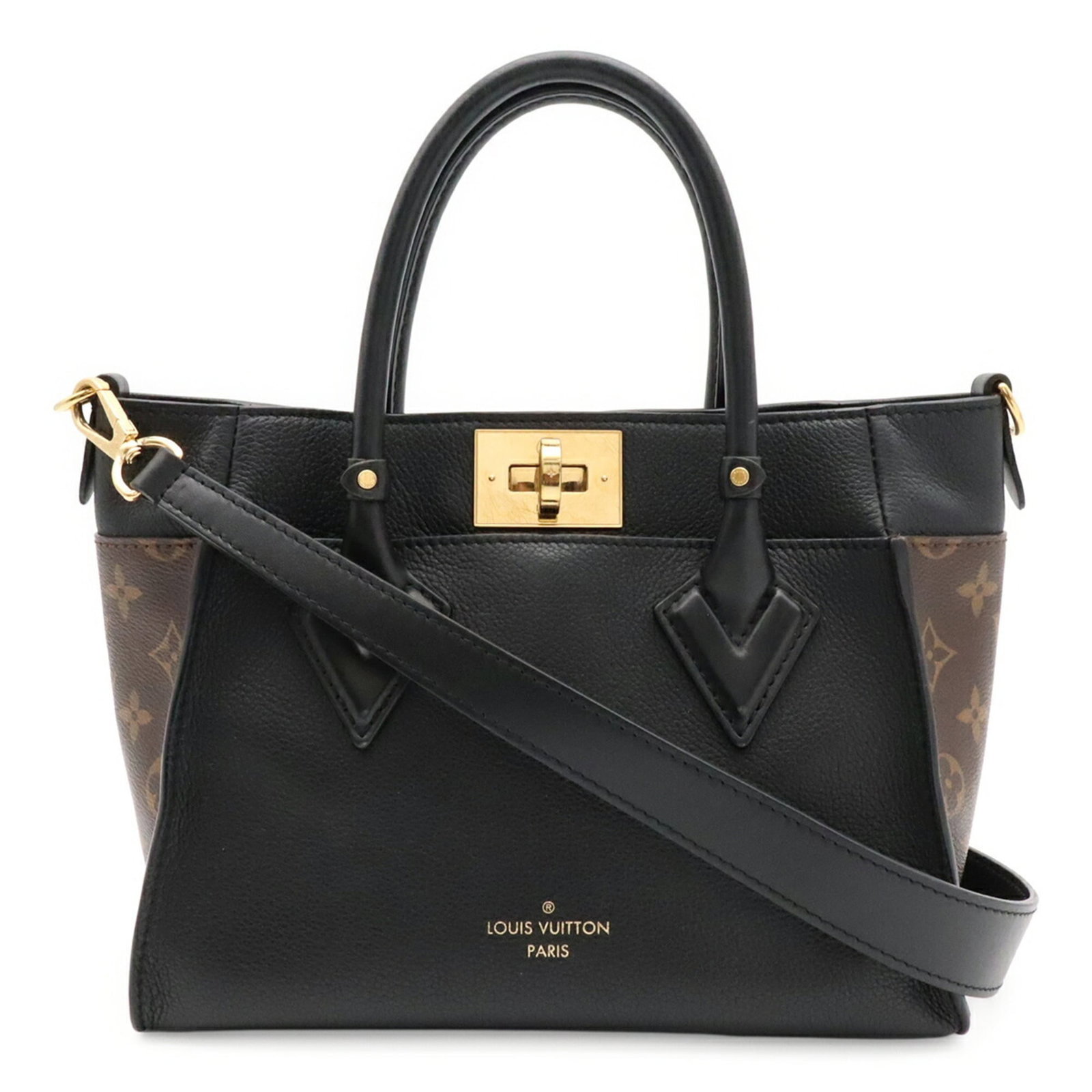 Monogram Louis Vuitton Handbag Shoulder: Monogram Louis Vuitton Handbag Shoulder Monogram Louis Vuitton Handbag Shoulder is a stylish and sophisticated accessory from the iconic French brand. Made from high-quality materials, this black
