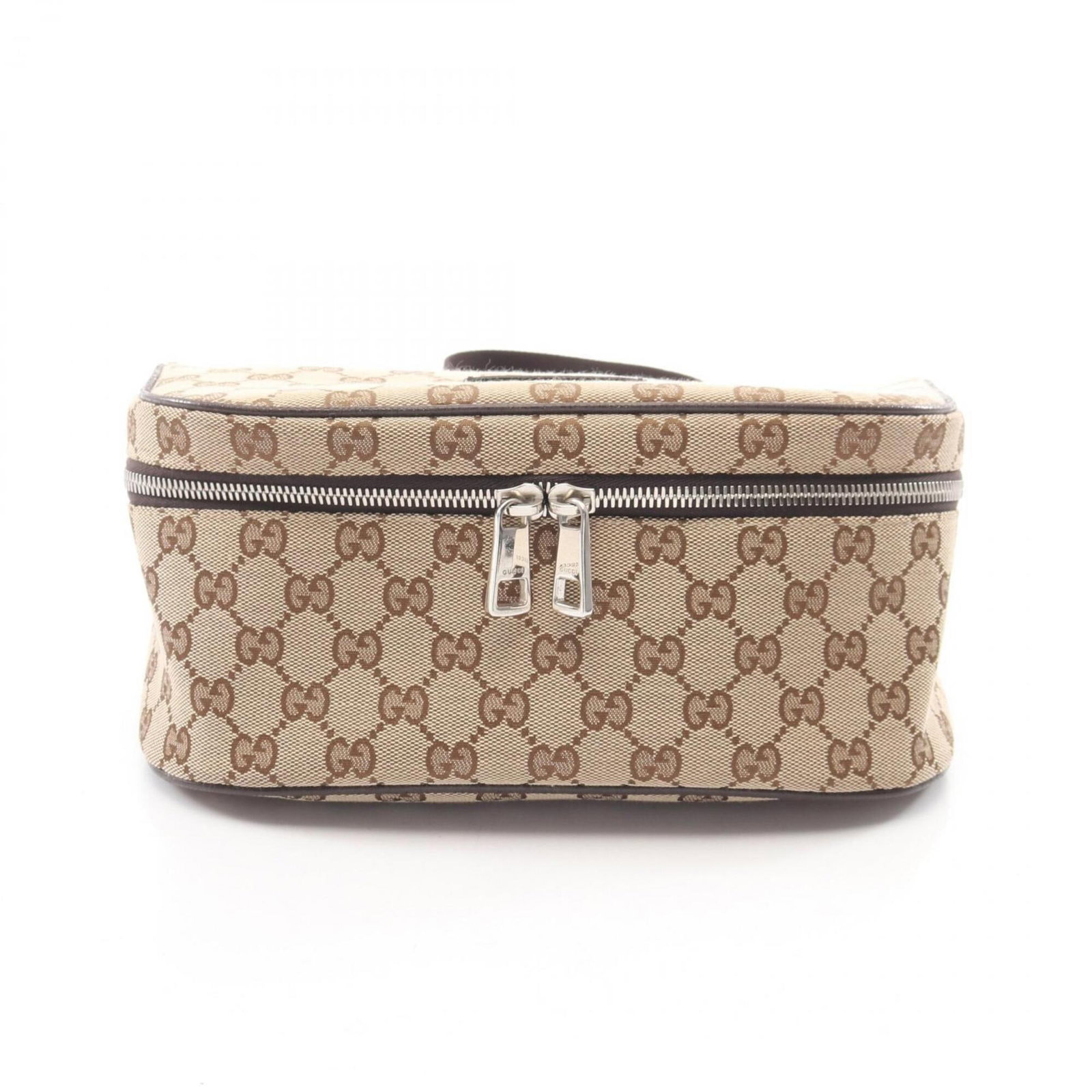 Canvas Leather Handbag Fanny Pack: Canvas Leather Handbag Fanny Pack Canvas Leather Handbag Fanny Pack in Beige and Brown. This stylish fanny pack combines canvas and leather materials, offering a unique blend of textures and colors. W