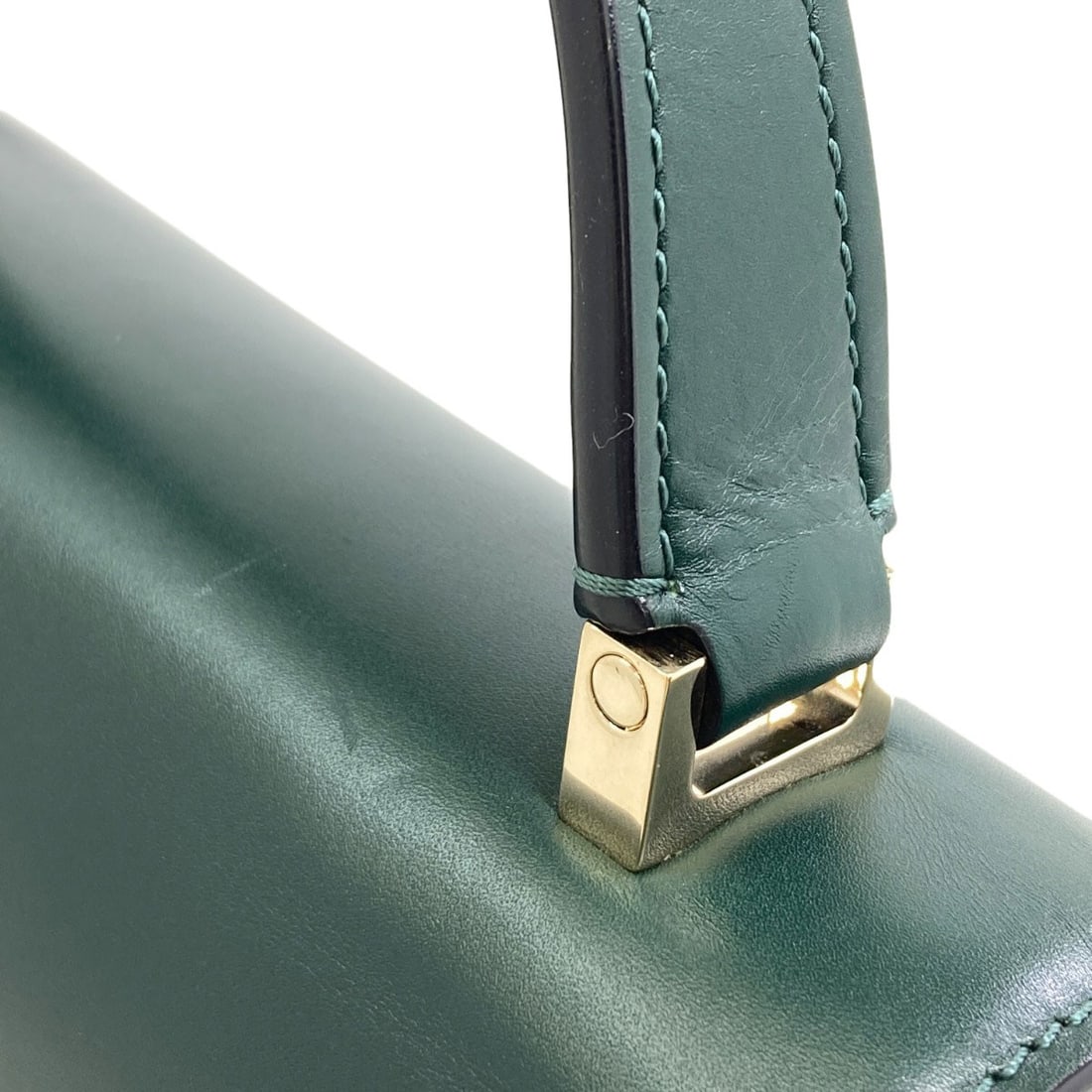 Calf Iside 2Way Handbag Valextra - 16
